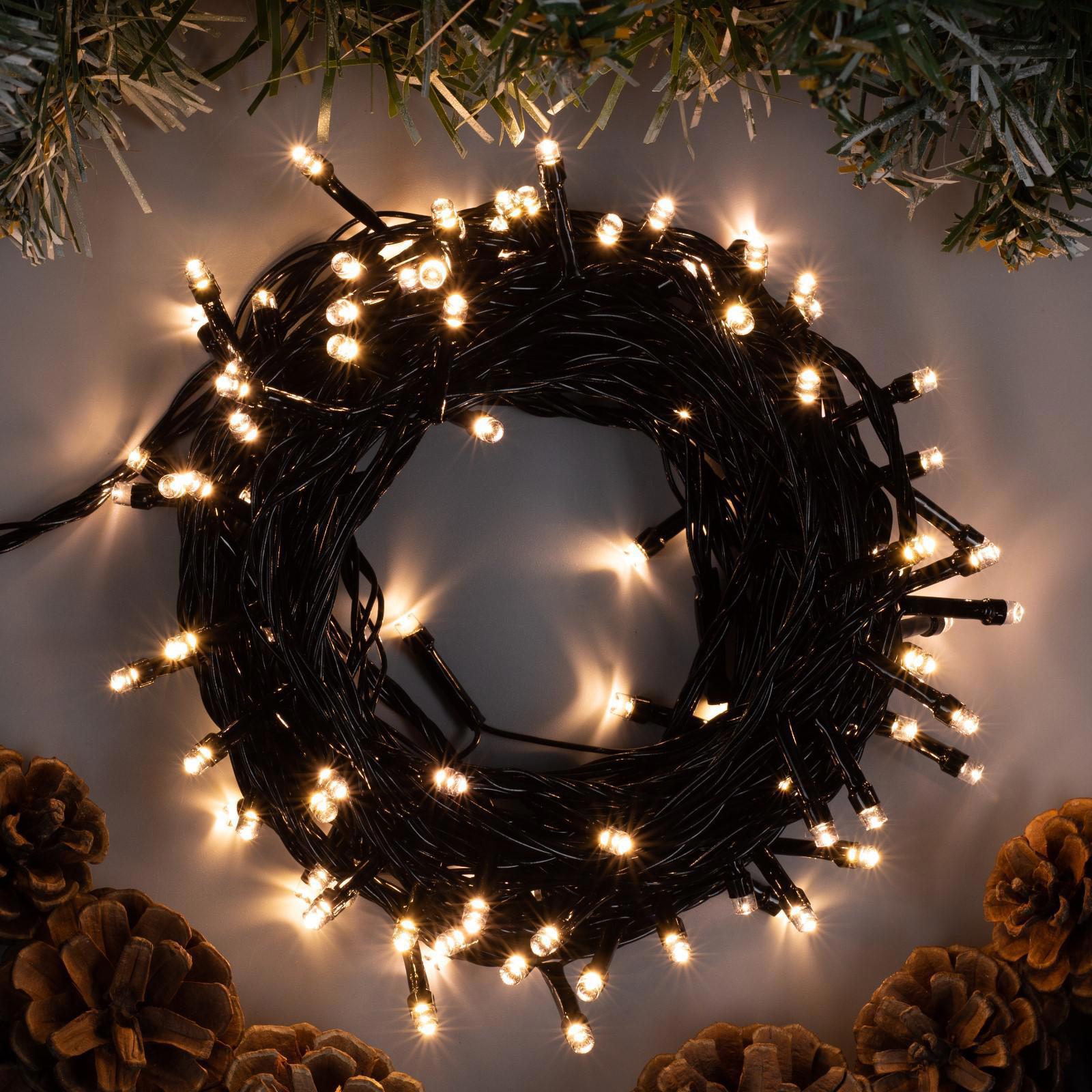 Изображение товара Электрогирлянда комнатная Luazon lighting 10 м 100 LED 8 режимов IP44