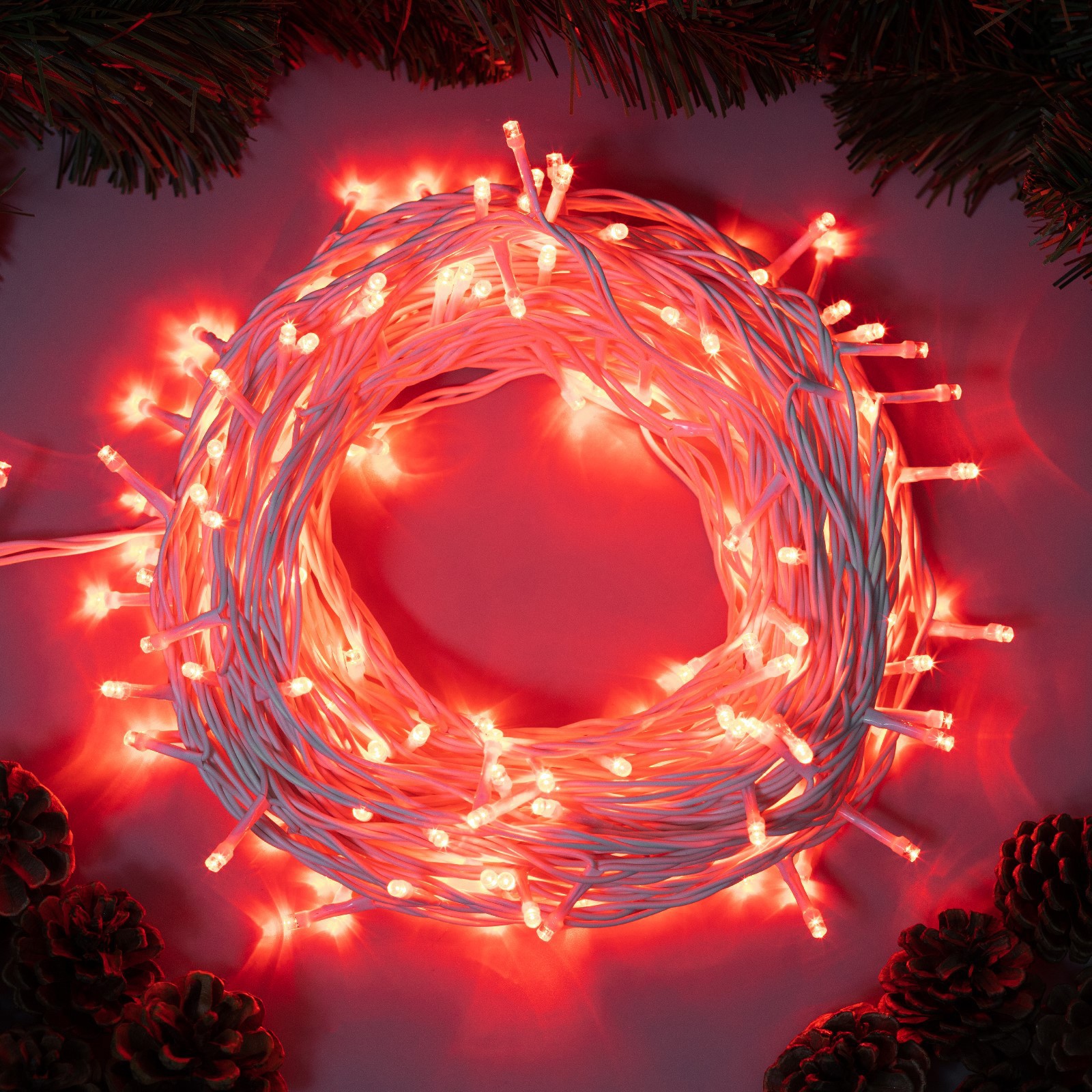 Изображение товара Электрогирлянда универсальная Luazon Lighting 20 м 200 LED 8 режимов работы