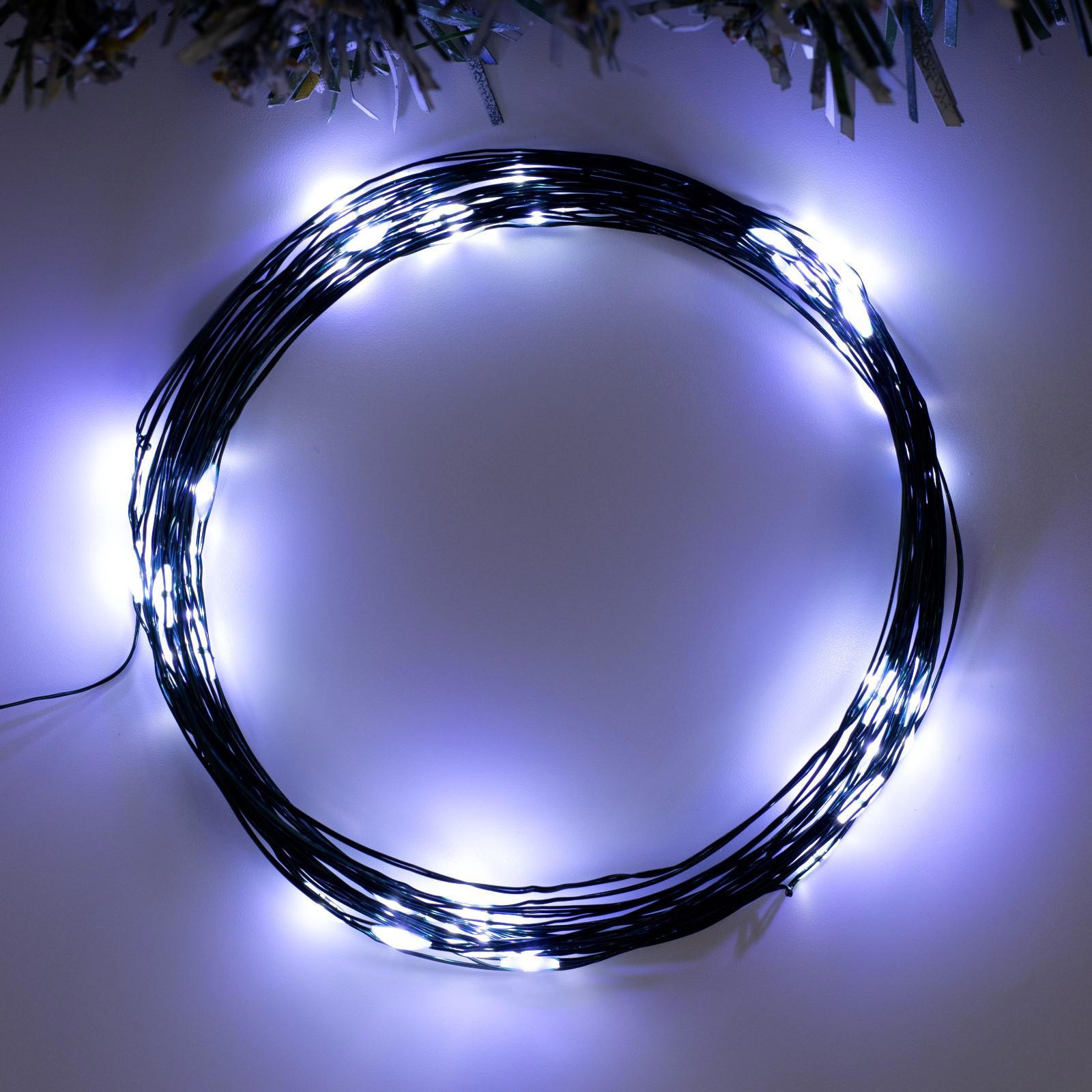 Изображение товара Электрогирлянда комнатная Luazon lighting 5198326 роса 5 м 50 ламп бесцветный 2 режимов работы