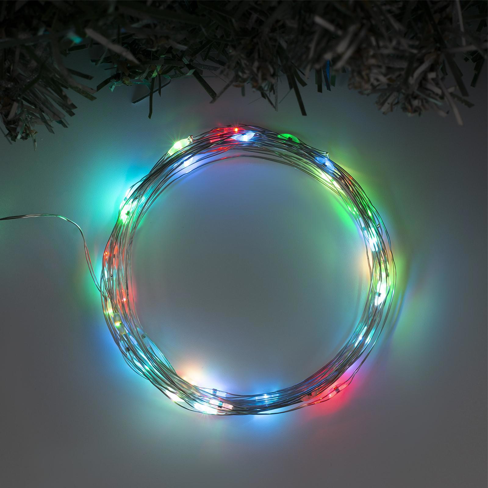 Изображение товара Электрогирлянда комнатная Luazon lighting 5198312 роса 5 м 50 ламп бесцветный 1 режим работы