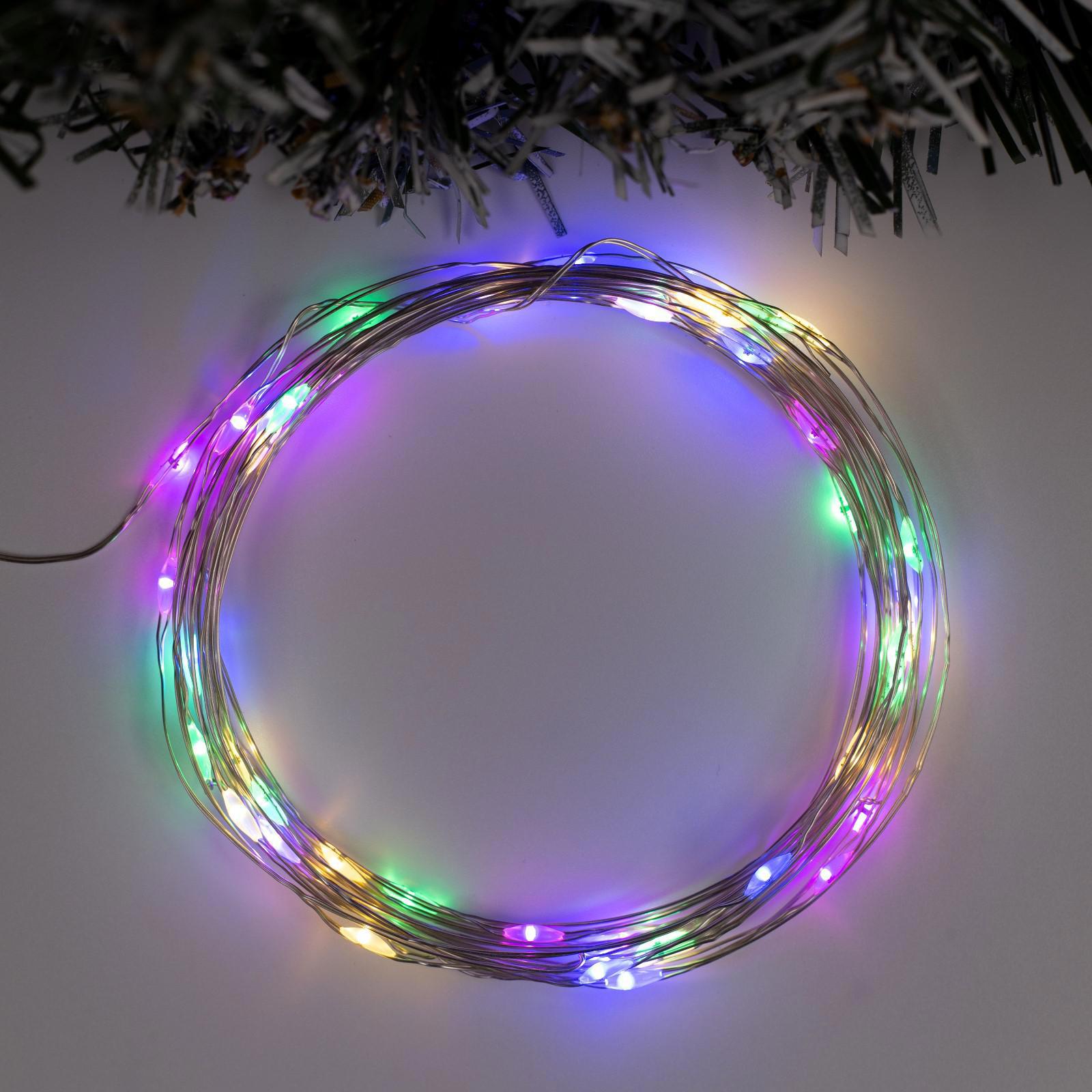 Изображение товара Электрогирлянда Luazon Lighting 5198332 роса 5 м 50 LED 8 режимов