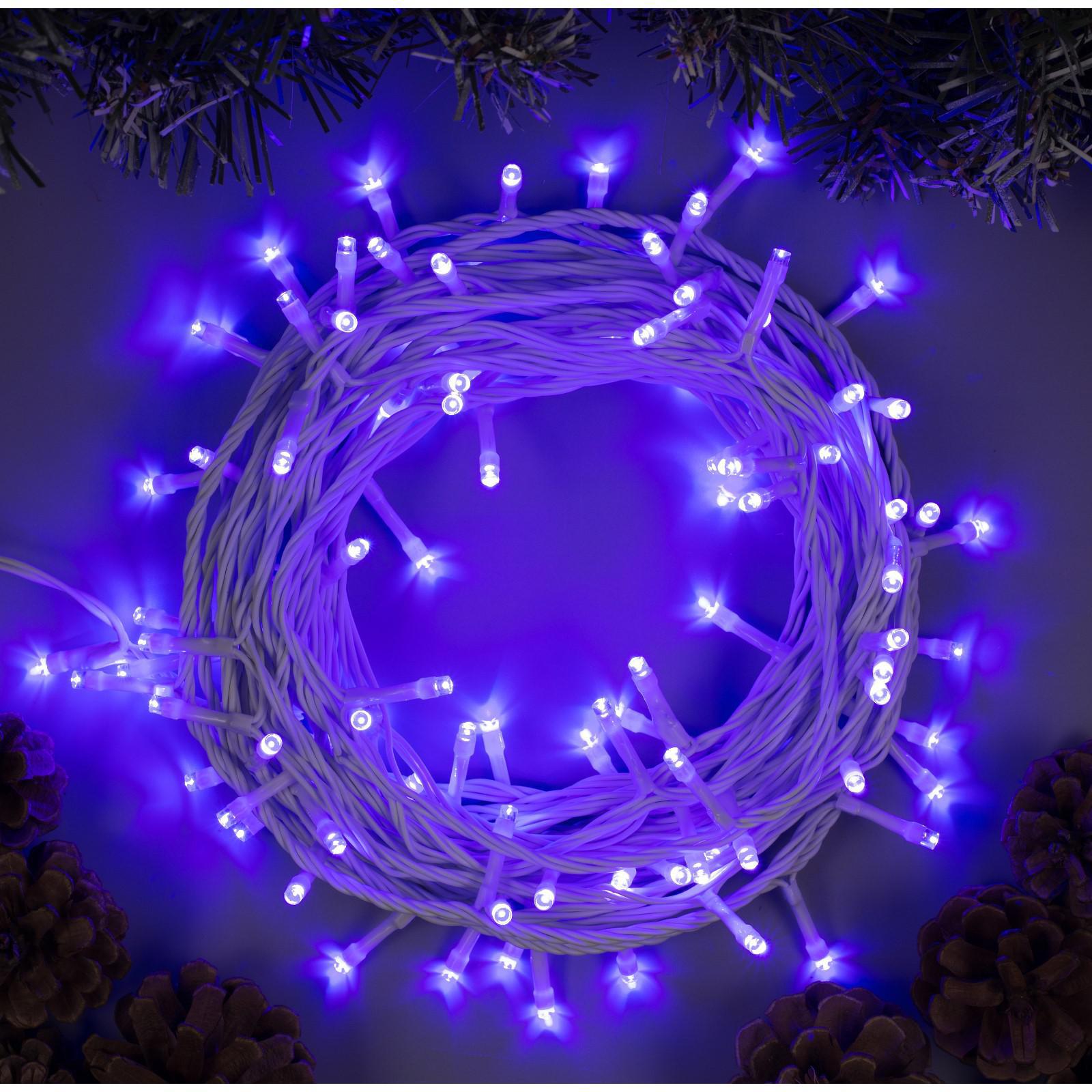 Изображение товара Электрогирлянда универсальная Luazon lighting 5167155 гирлянда 10 м 100 ламп бесцветный 8 режимов работы