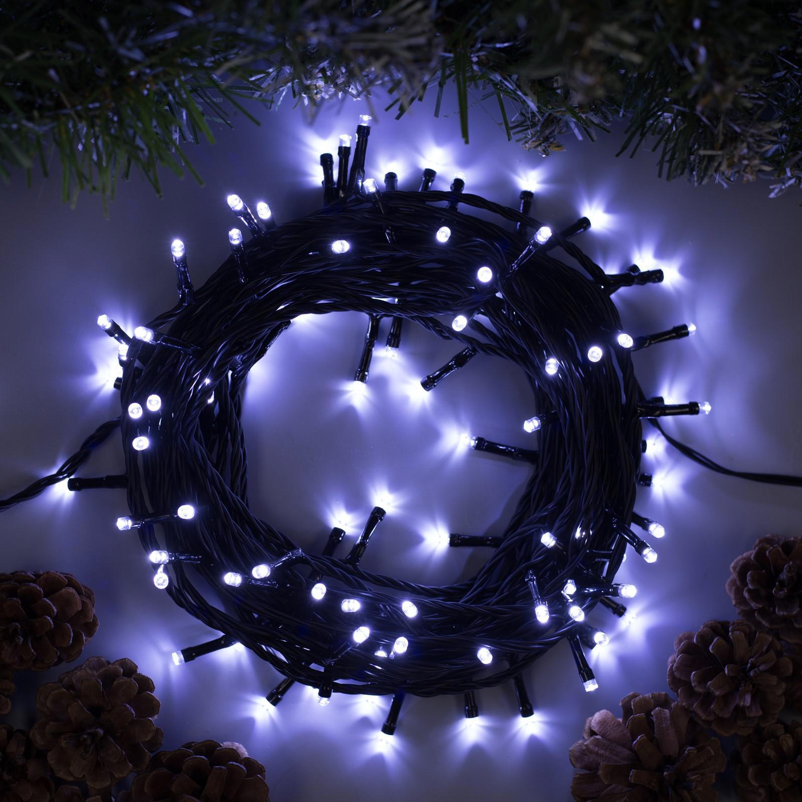 Изображение товара Электрогирлянда 10 м 100 LED IP44 разноцветная для улицы и интерьера