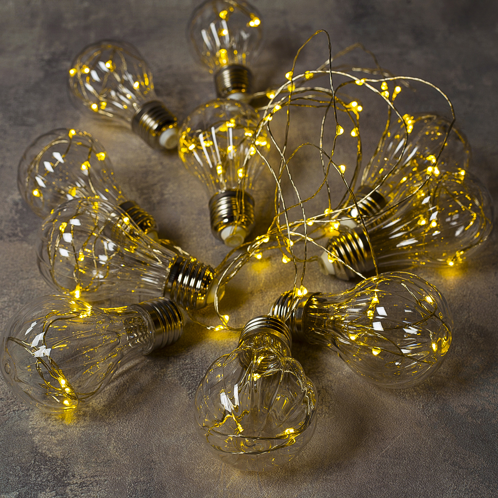 Изображение товара Электрогирлянда комнатная Luazon lighting роса 3 м 100 LED IP20 для интерьера