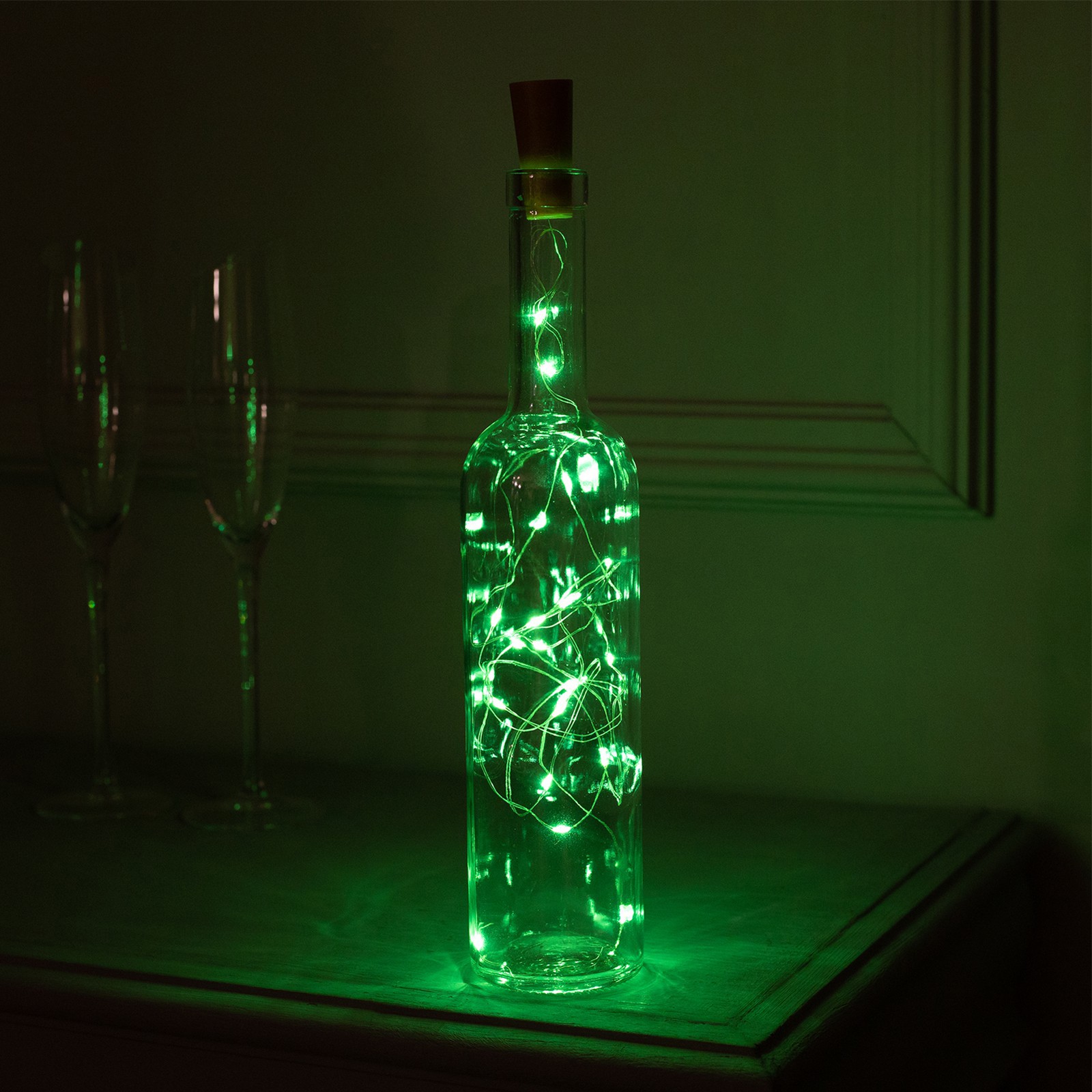 Изображение товара Гирлянда Luazon Lighting 2433905 Нить 2 м Зеленый LED