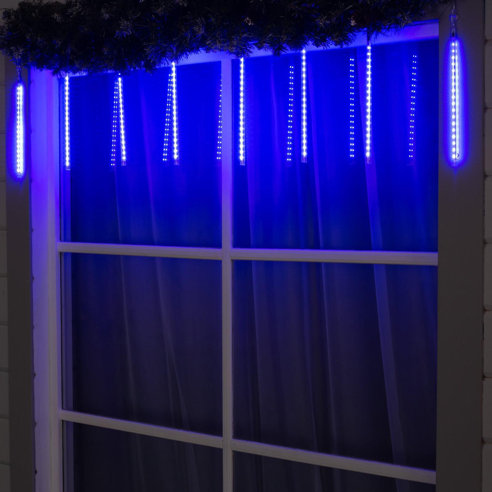 Изображение товара Электрогирлянда универсальная Luazon lighting 5248331 гирлянда 2.5 м 192 ламп синий 1 режим работы