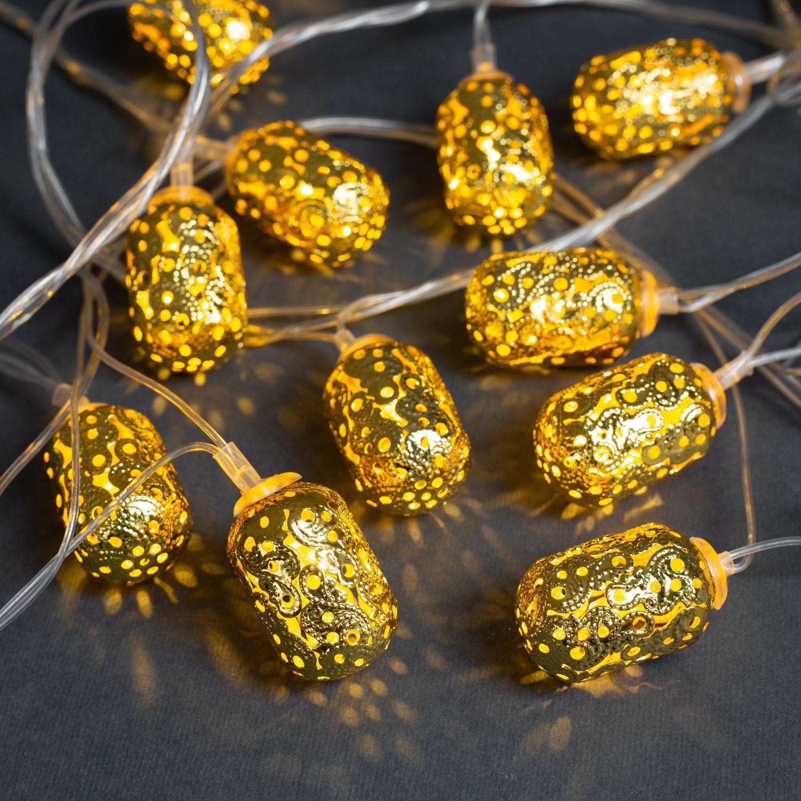 Изображение товара Электрогирлянда комнатная Luazon lighting 2388634 нить 4 м 20 ламп бесцветный 8 режимов работы