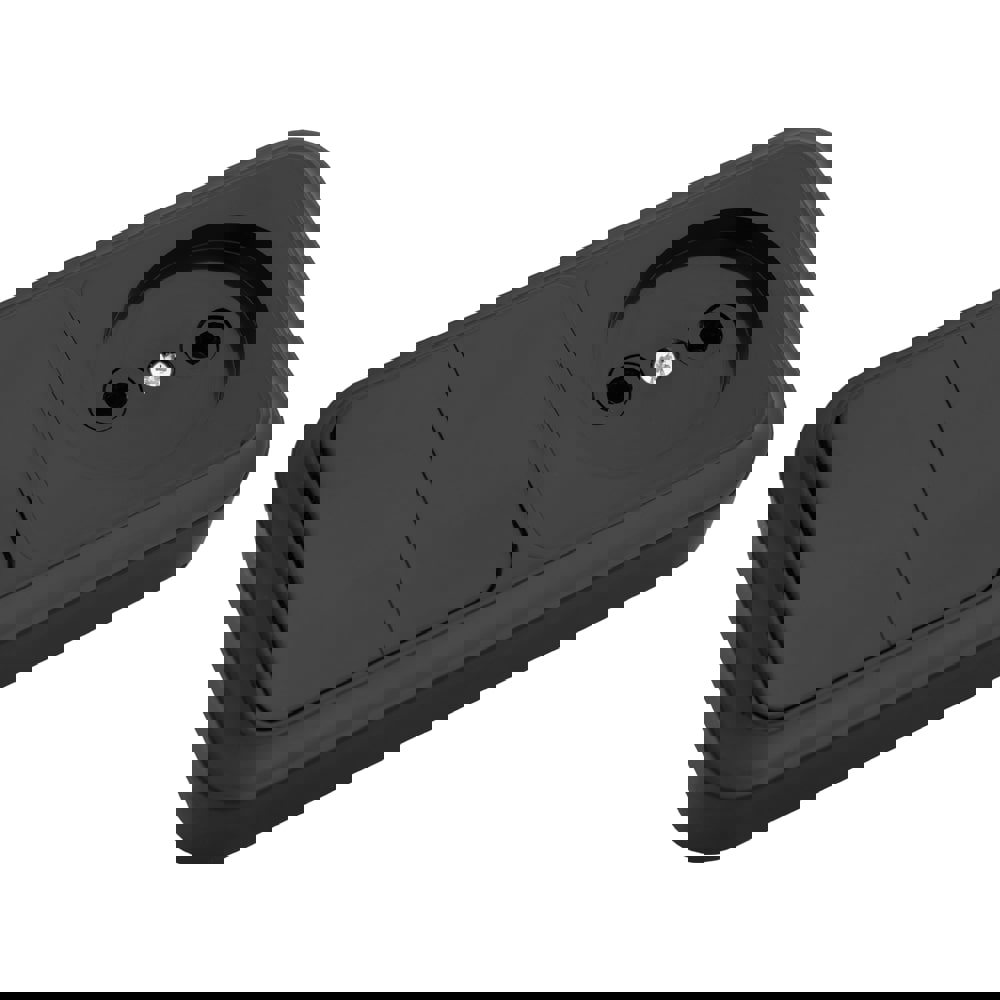 Изображение товара BYLECTRICA Пралеска 2В-РЦ-523, розетка с выключателем, черная