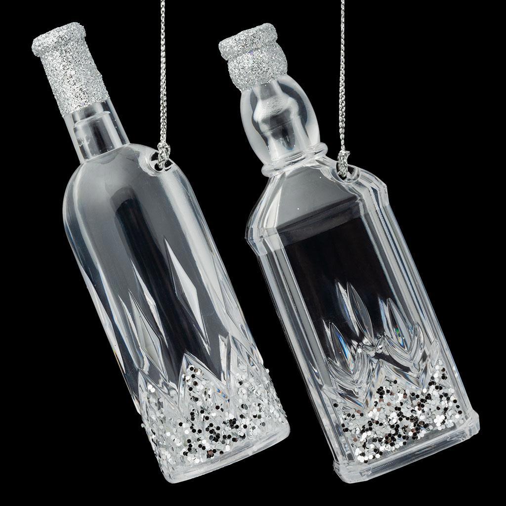 Изображение товара Елочная игрушка Бутылка Erichkrause 47764 11 см х 3.5 см бесцветный/прозрачный