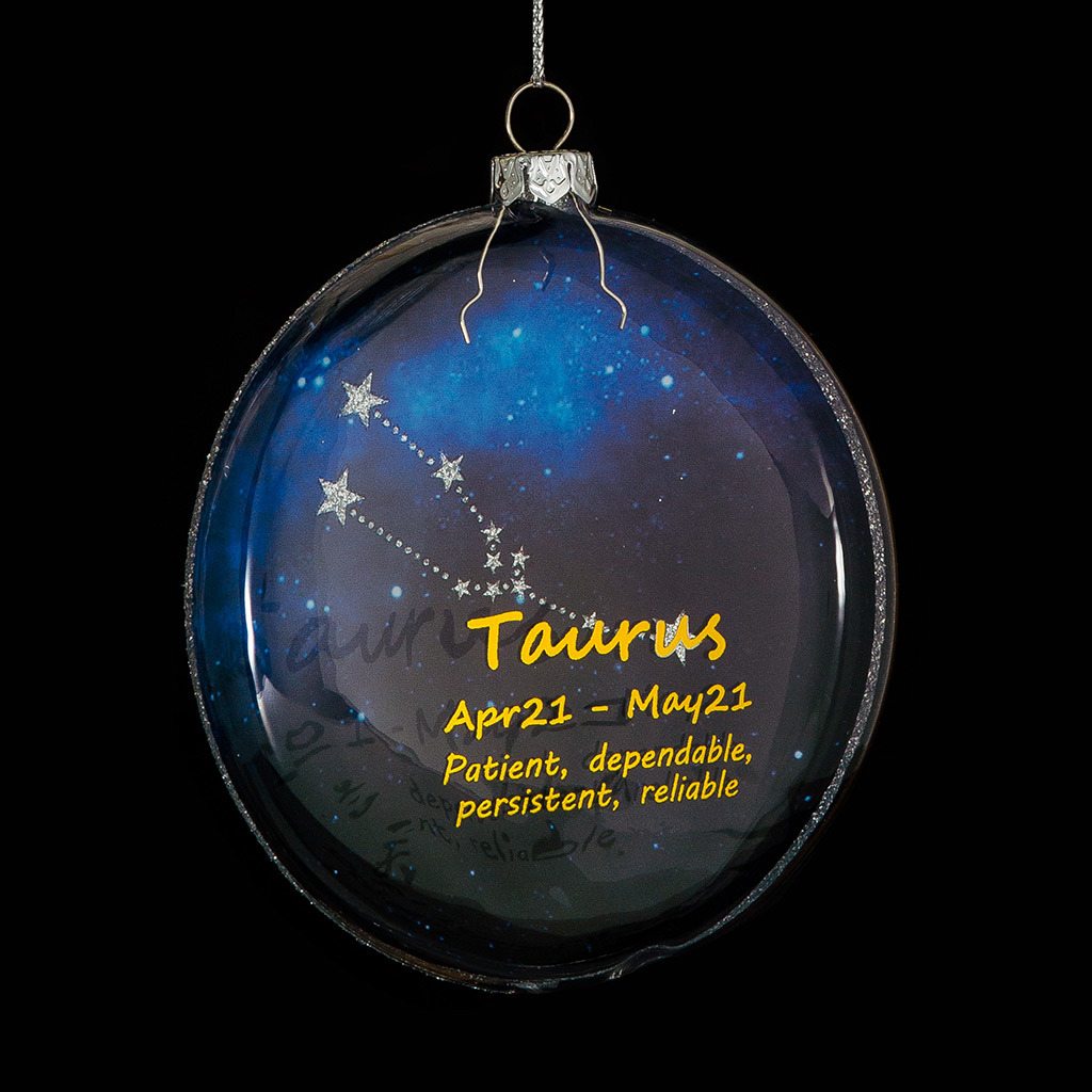 Изображение товара Елочная игрушка Телец медальон Erichkrause 53576 10 см х 2 см разноцветный