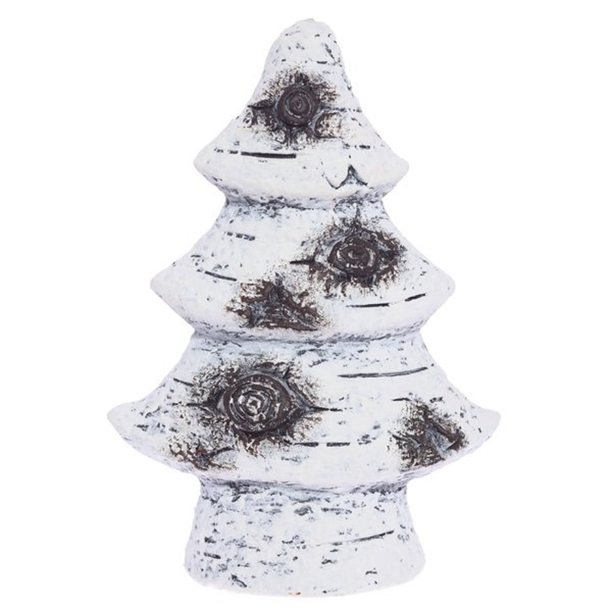 Изображение товара Новогоднее украшение Елка 6x15x11 см белый