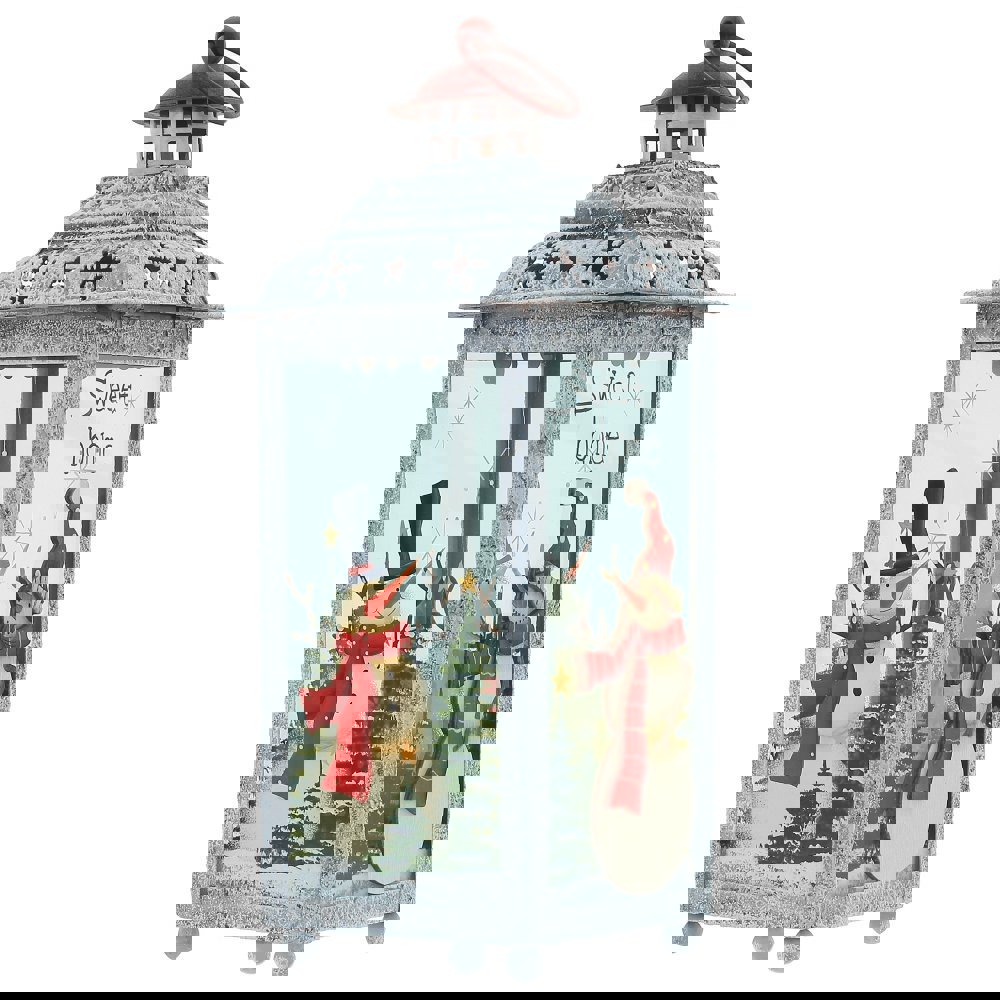 Изображение товара Новогоднее украшение Фонарик 12.5x31x12.5 см белый