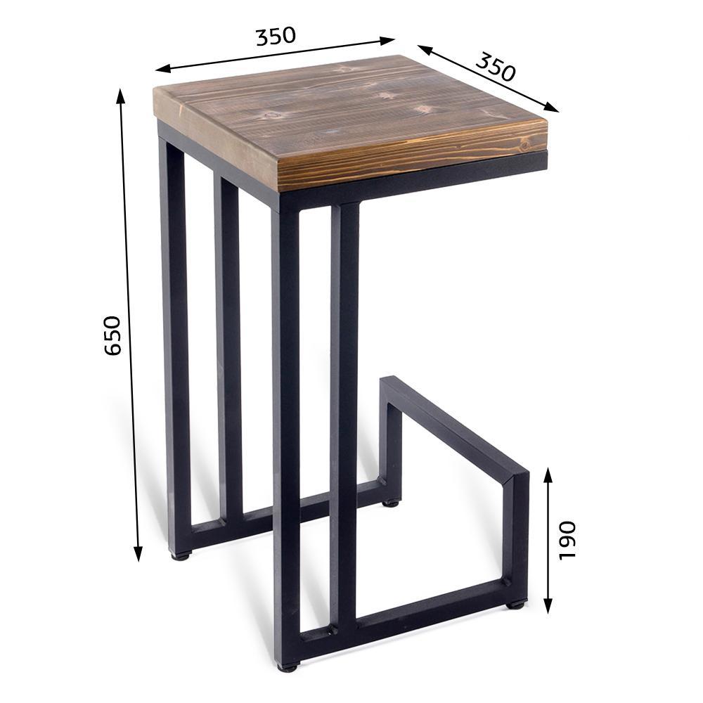 Изображение товара Барный стул Ilwi W/1/2 35x65x35 см цвет коричневый