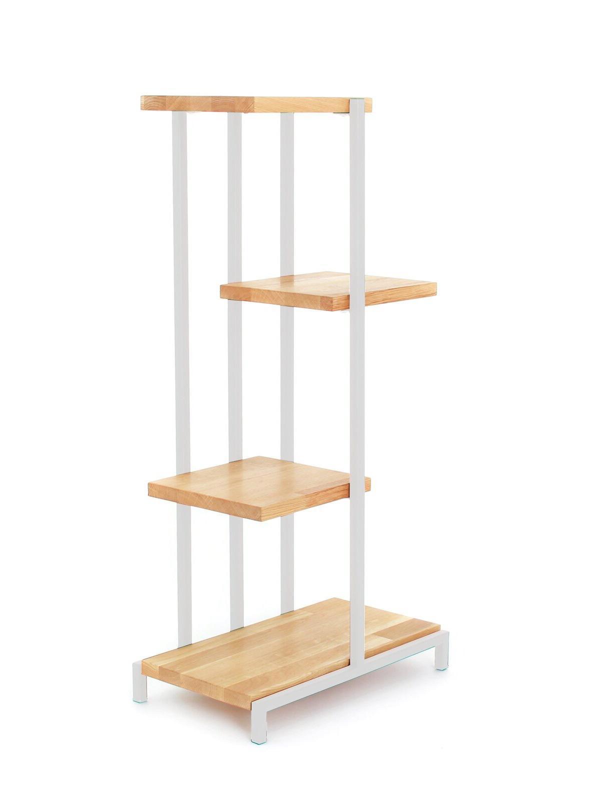 Изображение товара Стеллаж-подставка под кашпо Greenween Loft 5 белый для комнатных растений