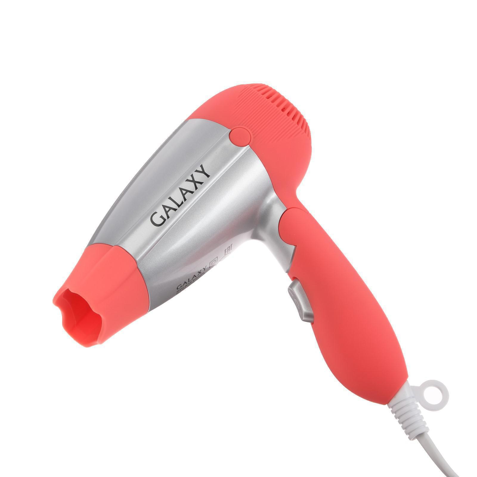 Изображение товара Фен GALAXY GL4301 1000 Вт компактный с насадкой и складной ручкой