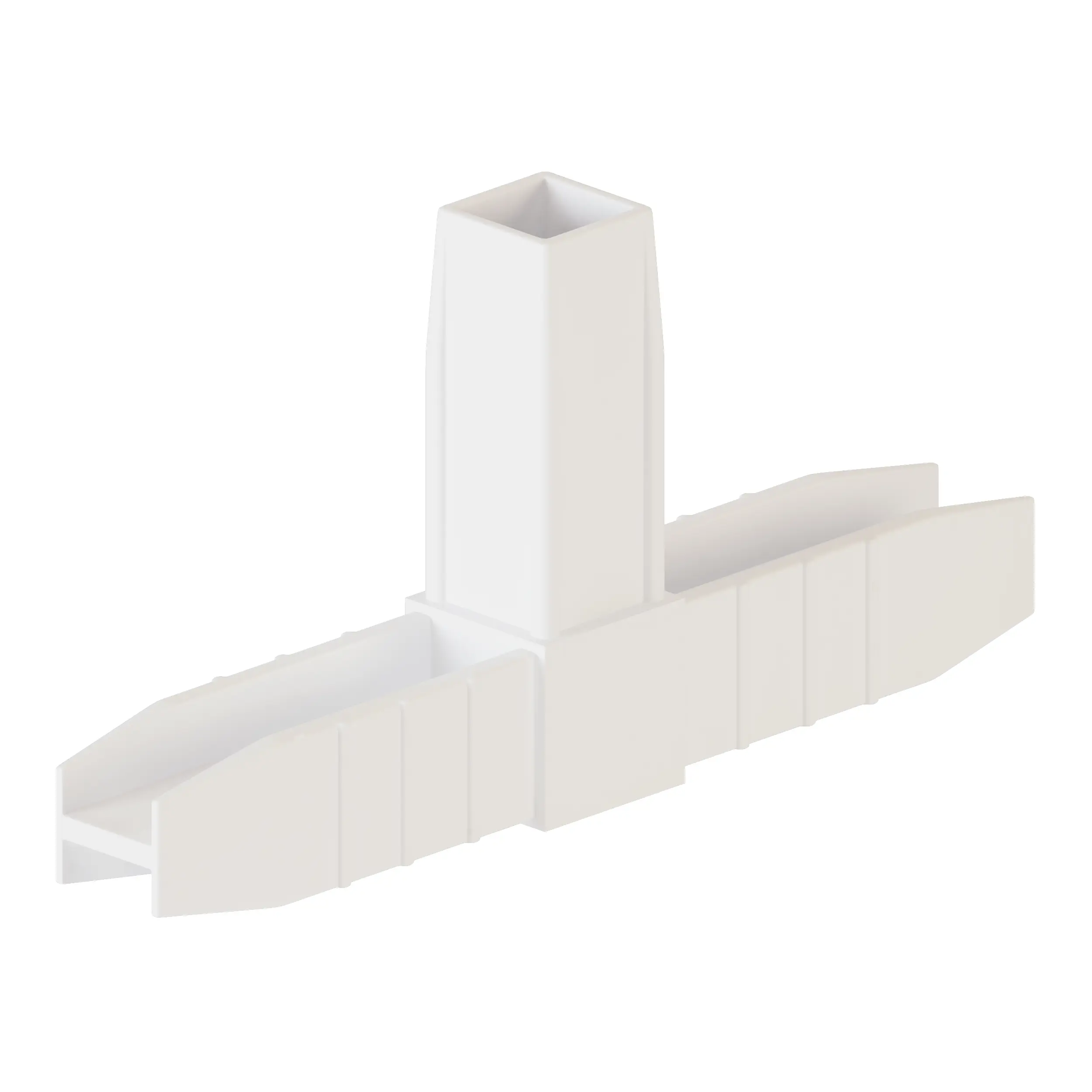 Коннектор 3 2D Лофт белый