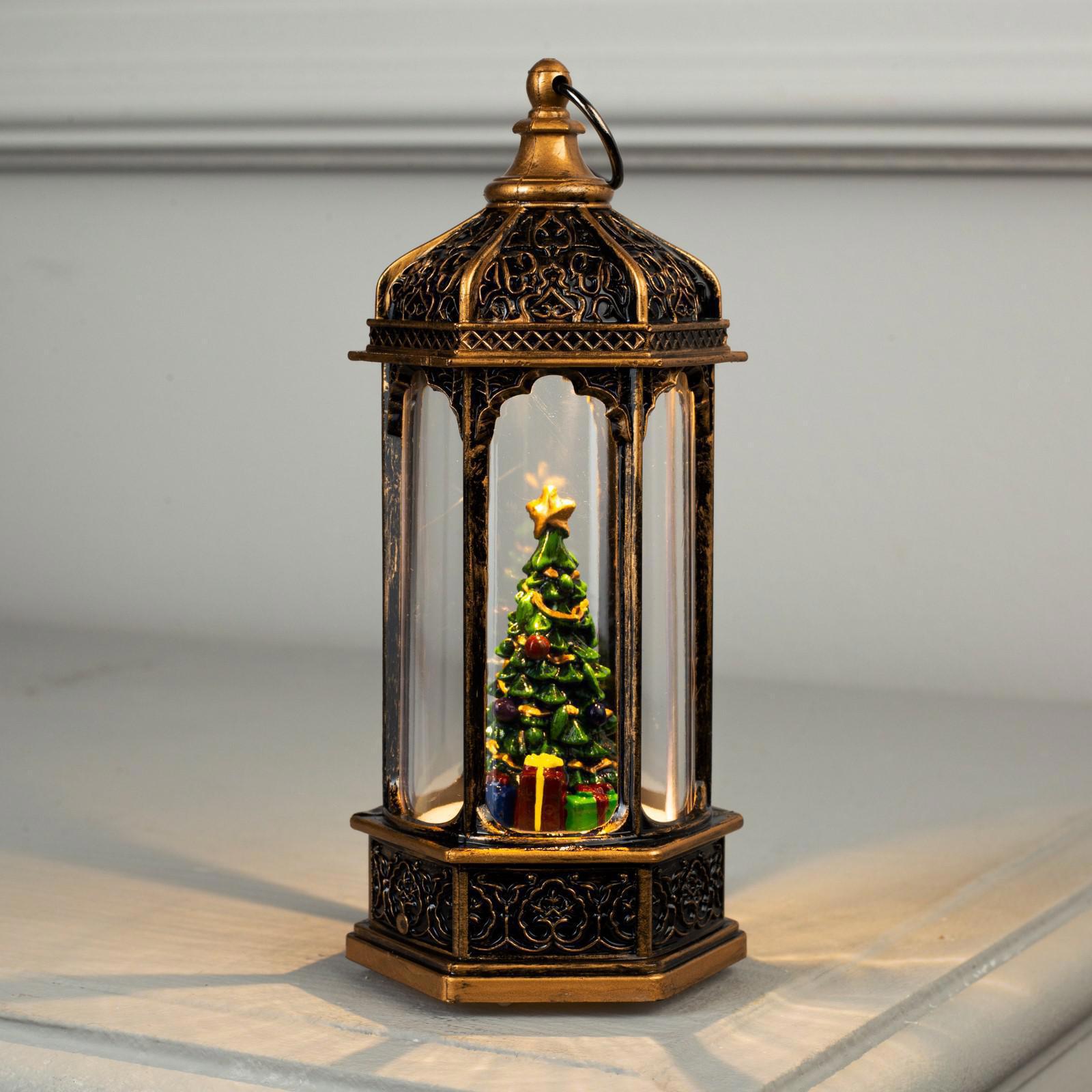 Изображение товара Светящаяся электрическая фигура Fnb-196 Luazon Lighting оранжевый медный 14 см