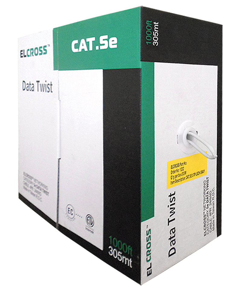 Изображение товара Кабель Elcross UTP LSZH 4 пары кат.5е 305 м
