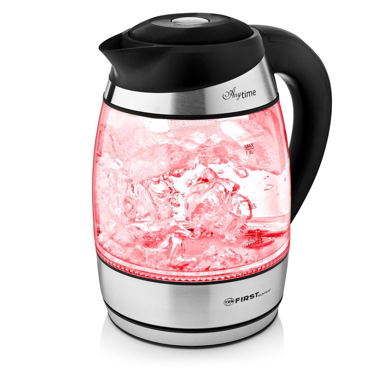 Изображение товара Электрический чайник First Fa-5405-7 1.8 л стекло электронное управление