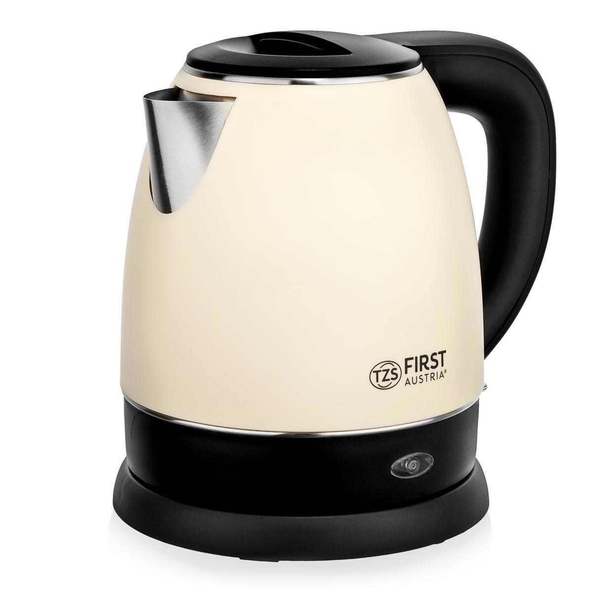 Изображение товара Чайник First Fa-5407-3-cr 1.2 л пластик цвет бежевый