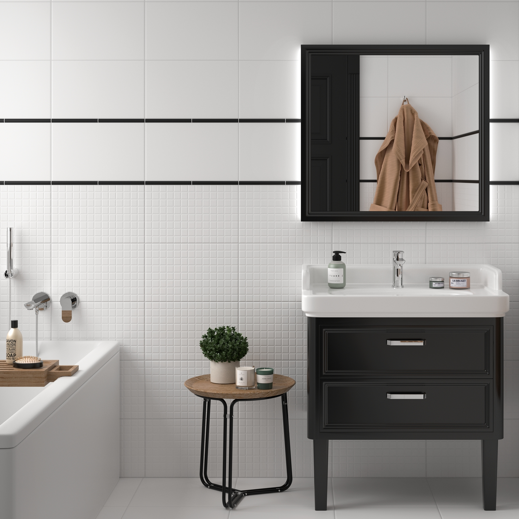 Изображение товара Плитка настенная Artens Вега 25x40 см матовая для облицовки стен интерьер