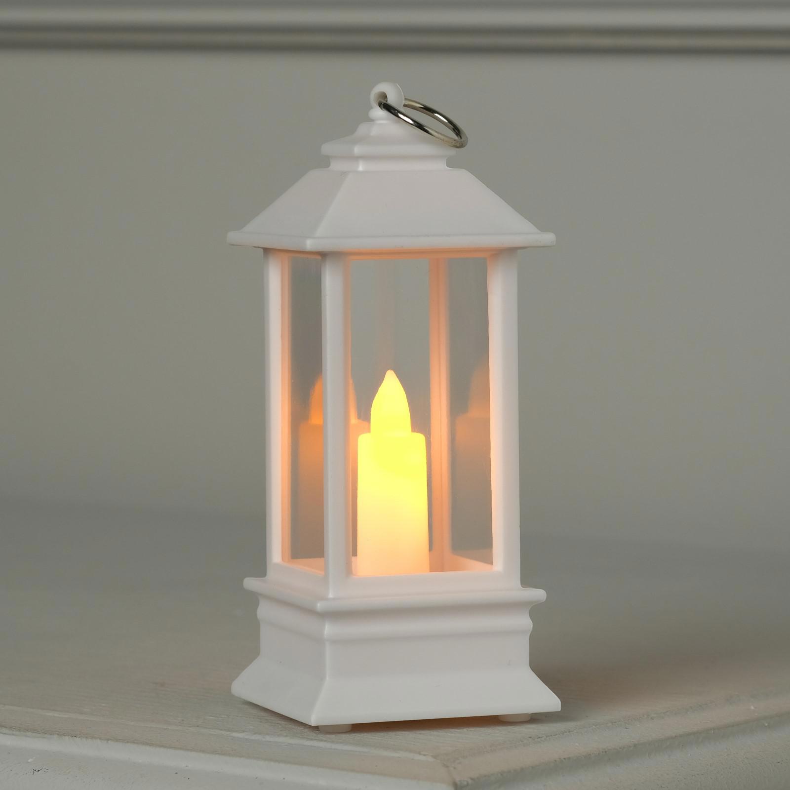 Изображение товара Светящийся фонарь со свечкой Luazon Lighting 13 см белый