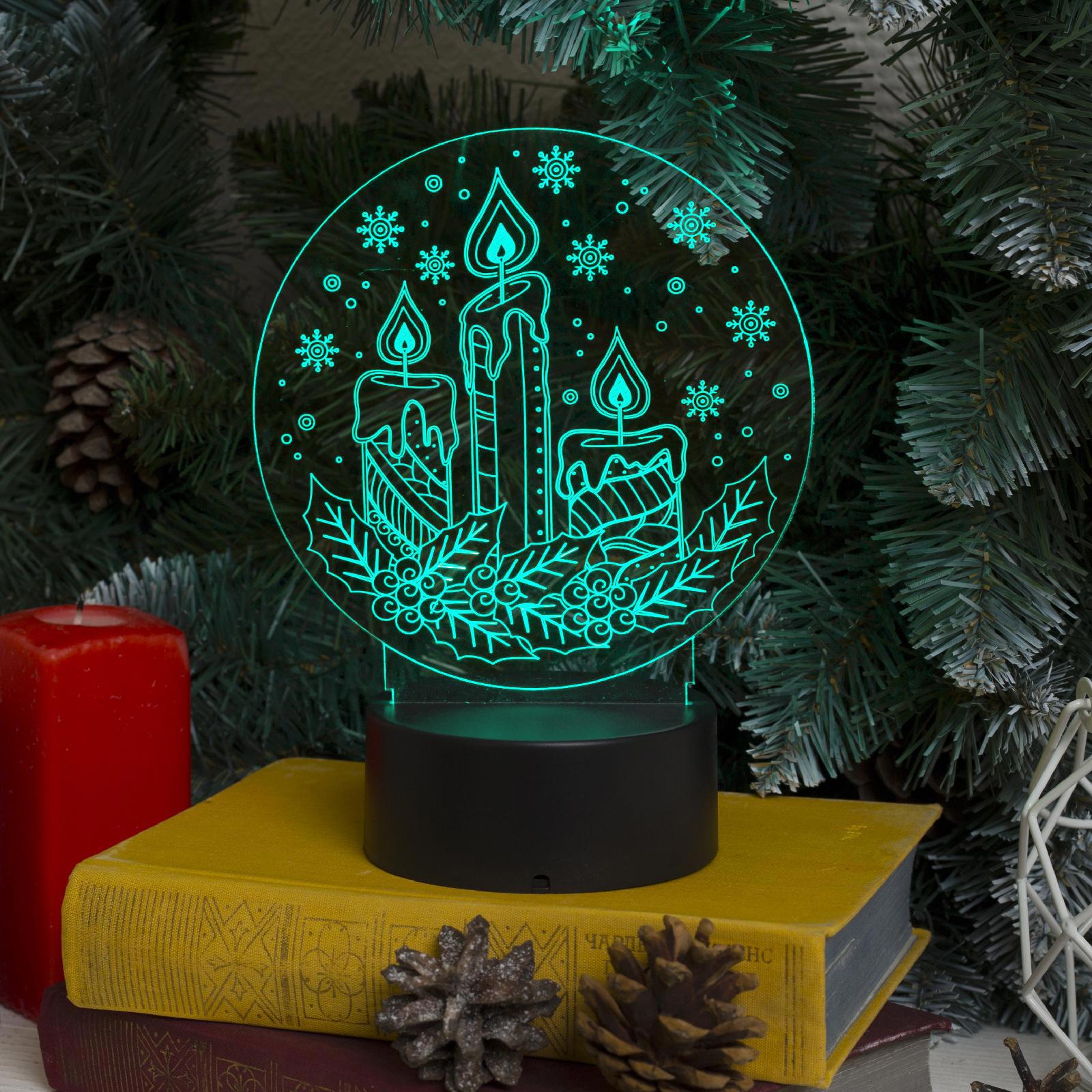 Изображение товара Светящаяся электрическая фигура Luazon lighting 3785029