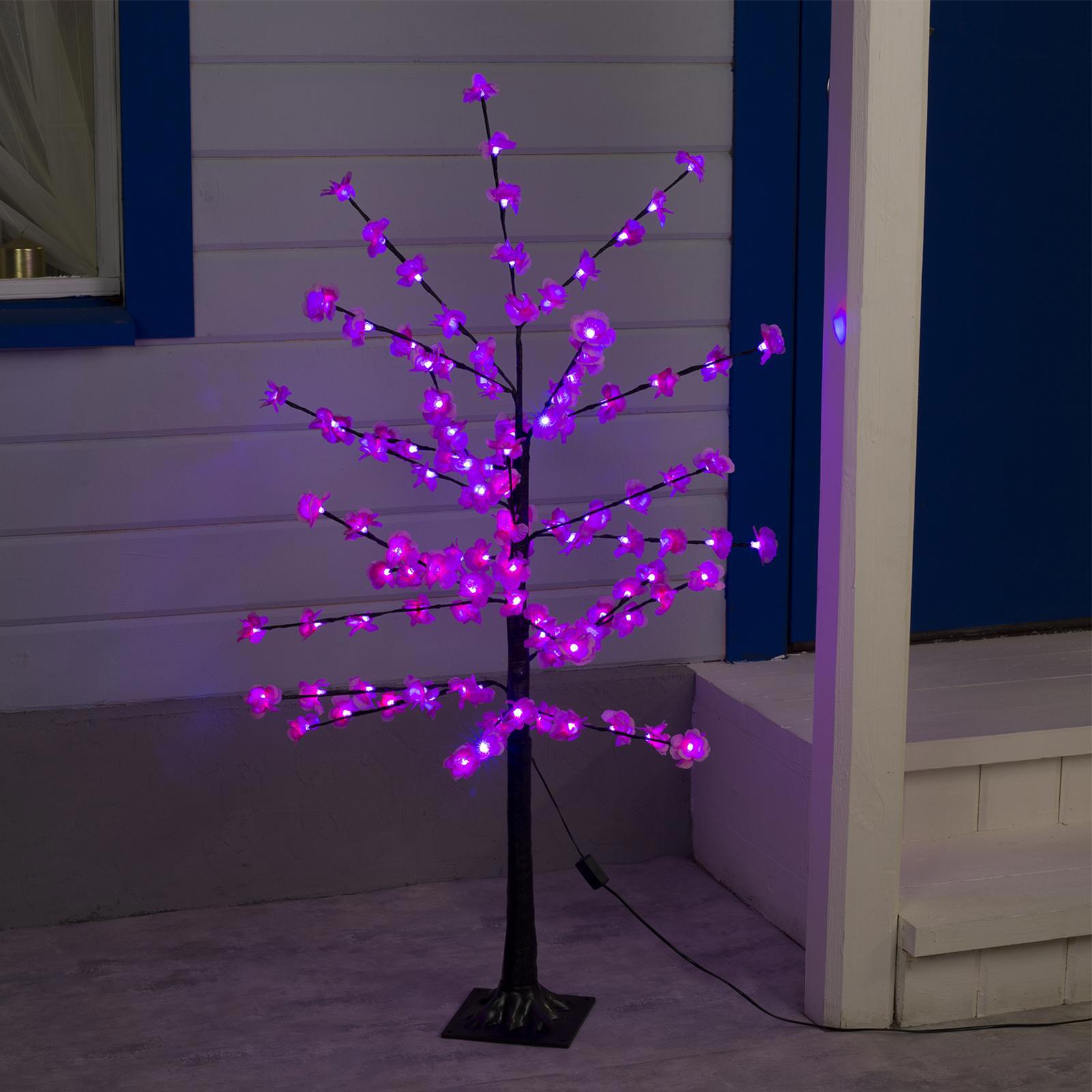 Изображение товара Светящаяся электрическая фигура деревья 1.2 м с 120 LED светодиодами для улицы и интерьера