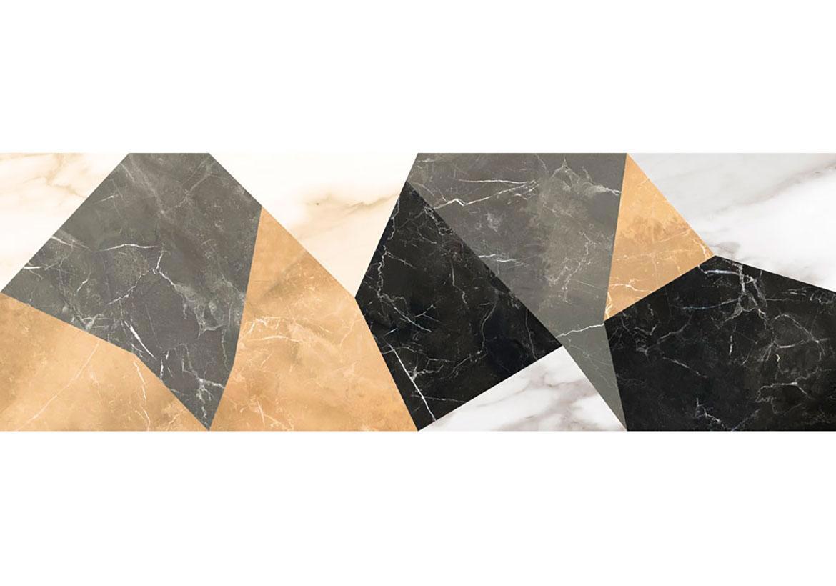 Изображение товара Плитка настенная КЕРАМИН Монако 7Д 250x750 черный микс 1.69м2, цена за упаковку