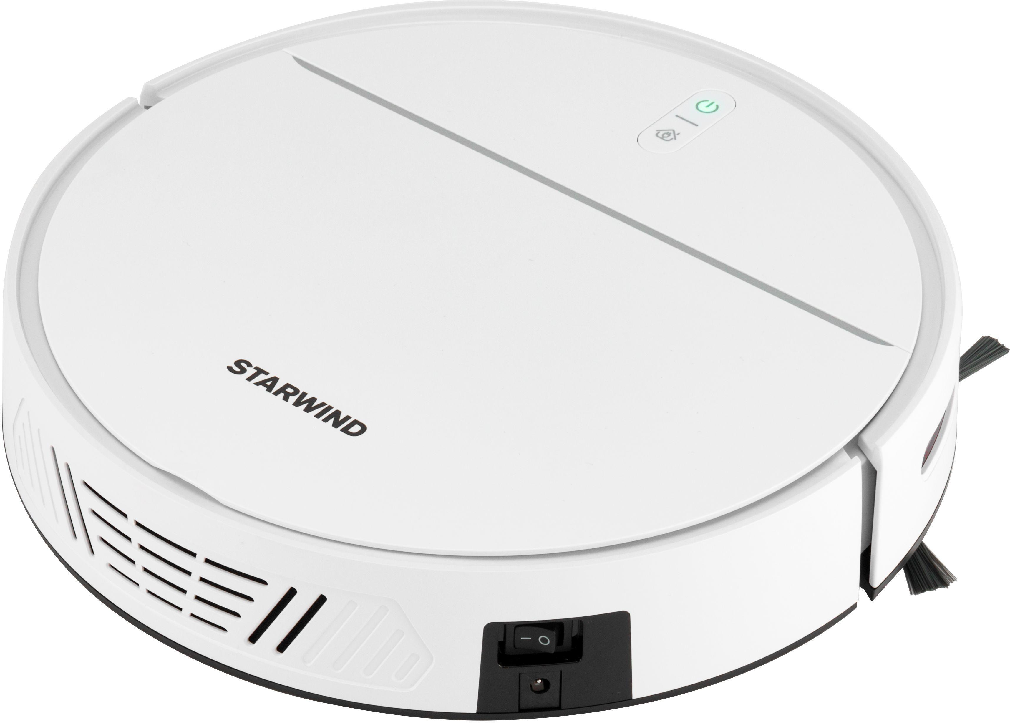 Изображение товара Робот-пылесос STARWIND SRV4565 15 Вт аккумулятор HEPA фильтр
