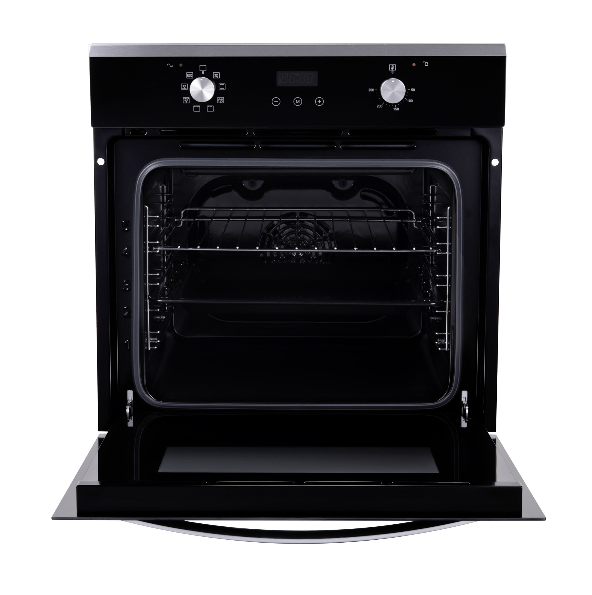 Изображение товара Многофункциональный встраиваемый электроскладной духовой шкаф Hyundai 68л