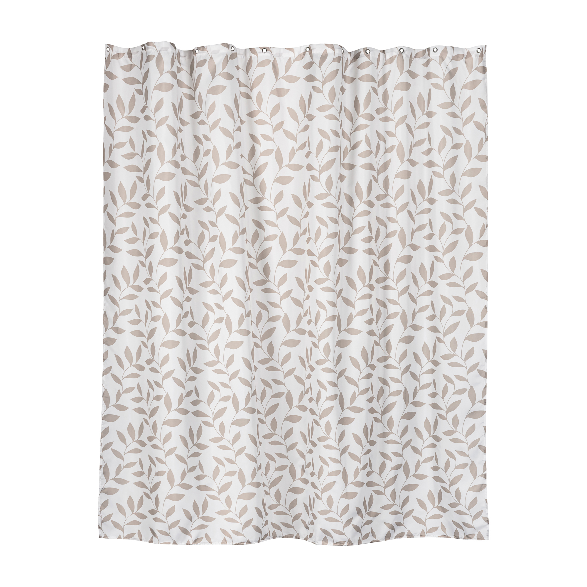Изображение товара Штора для ванной с кольцами Verran Tree 180x180 см полиэстер цвет бежевый
