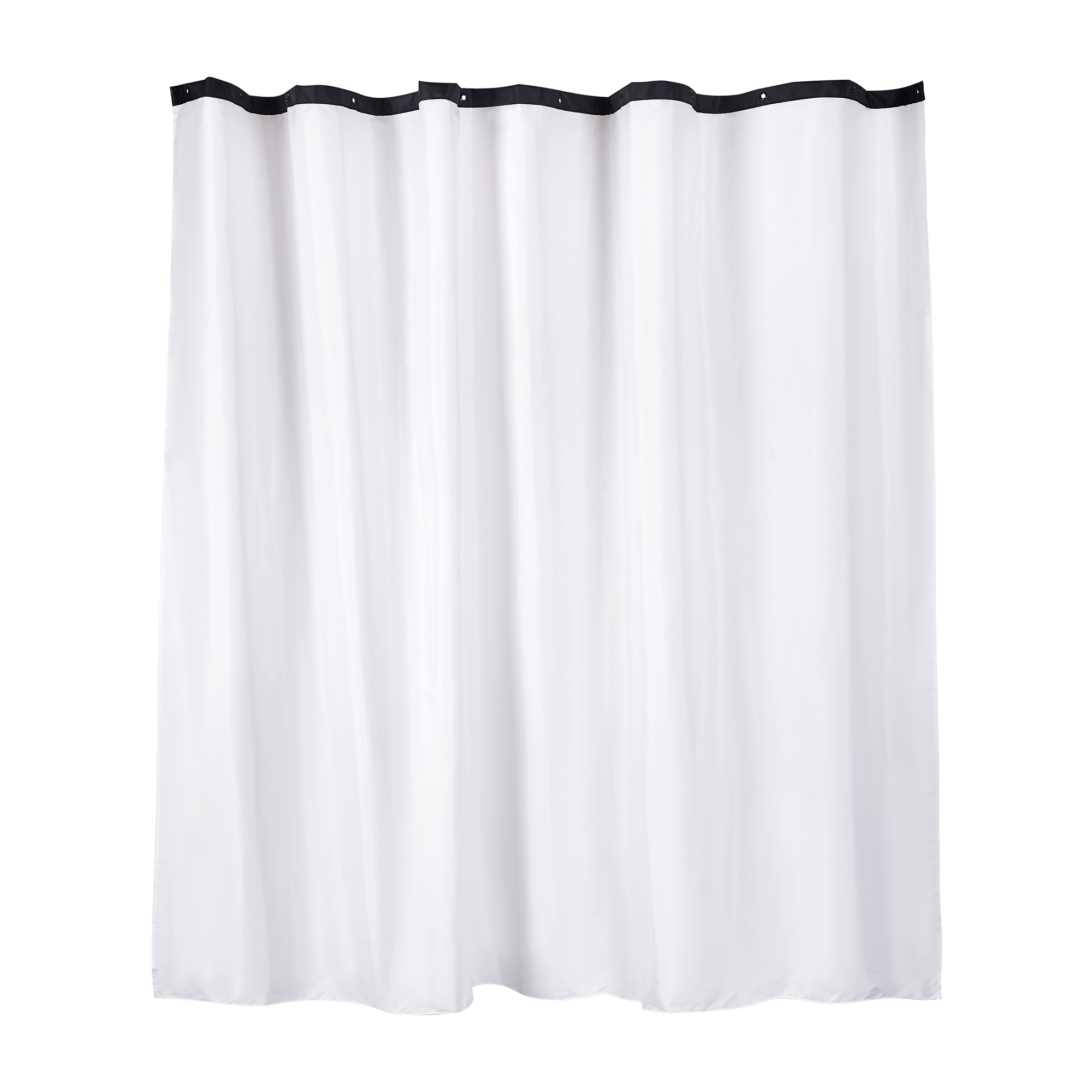 Изображение товара Штора для ванной Wess Outlook 240x200 см полиэстер цвет белый