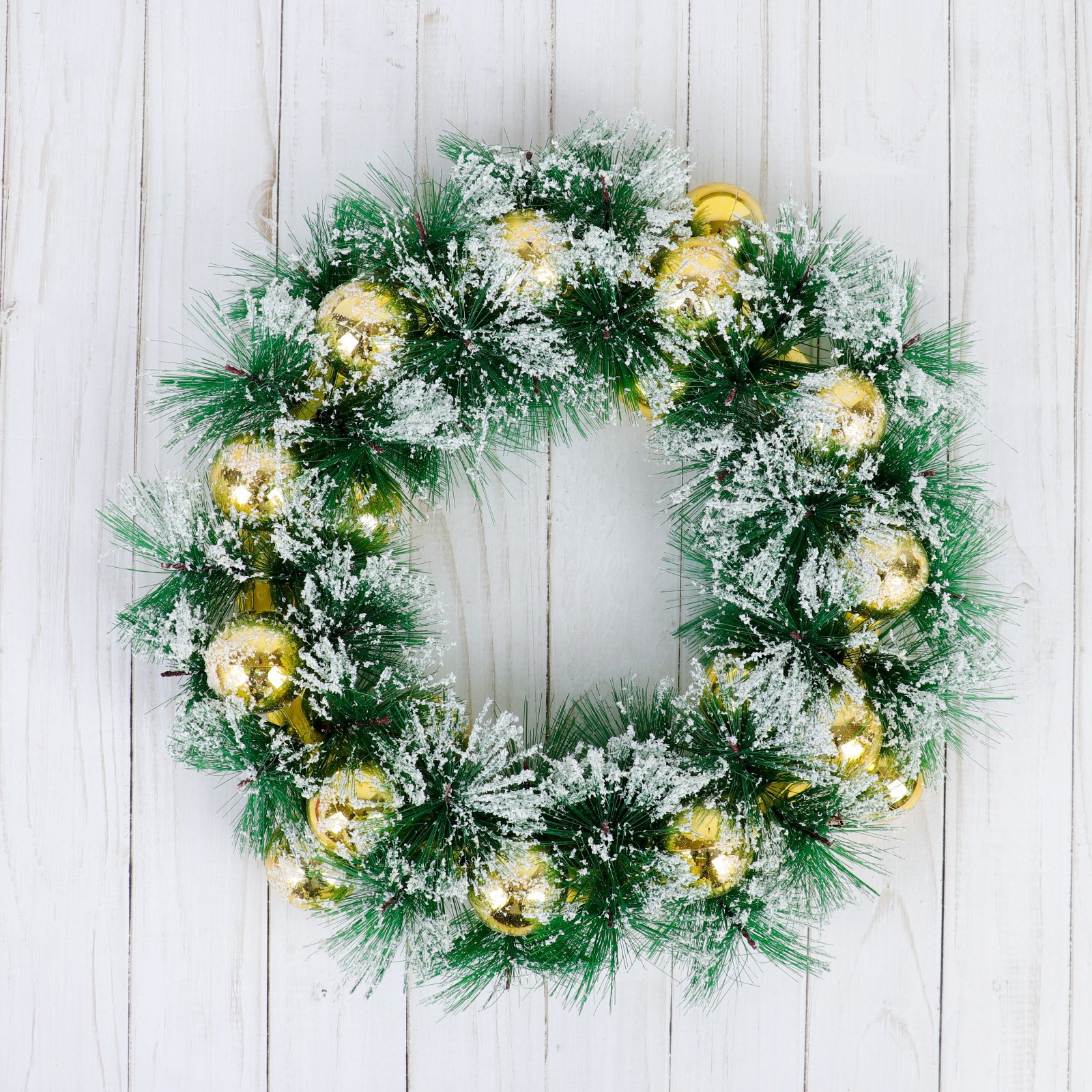 Изображение товара Рождественский венок Зимнее волшебство 4322936 ø 30 см с декором