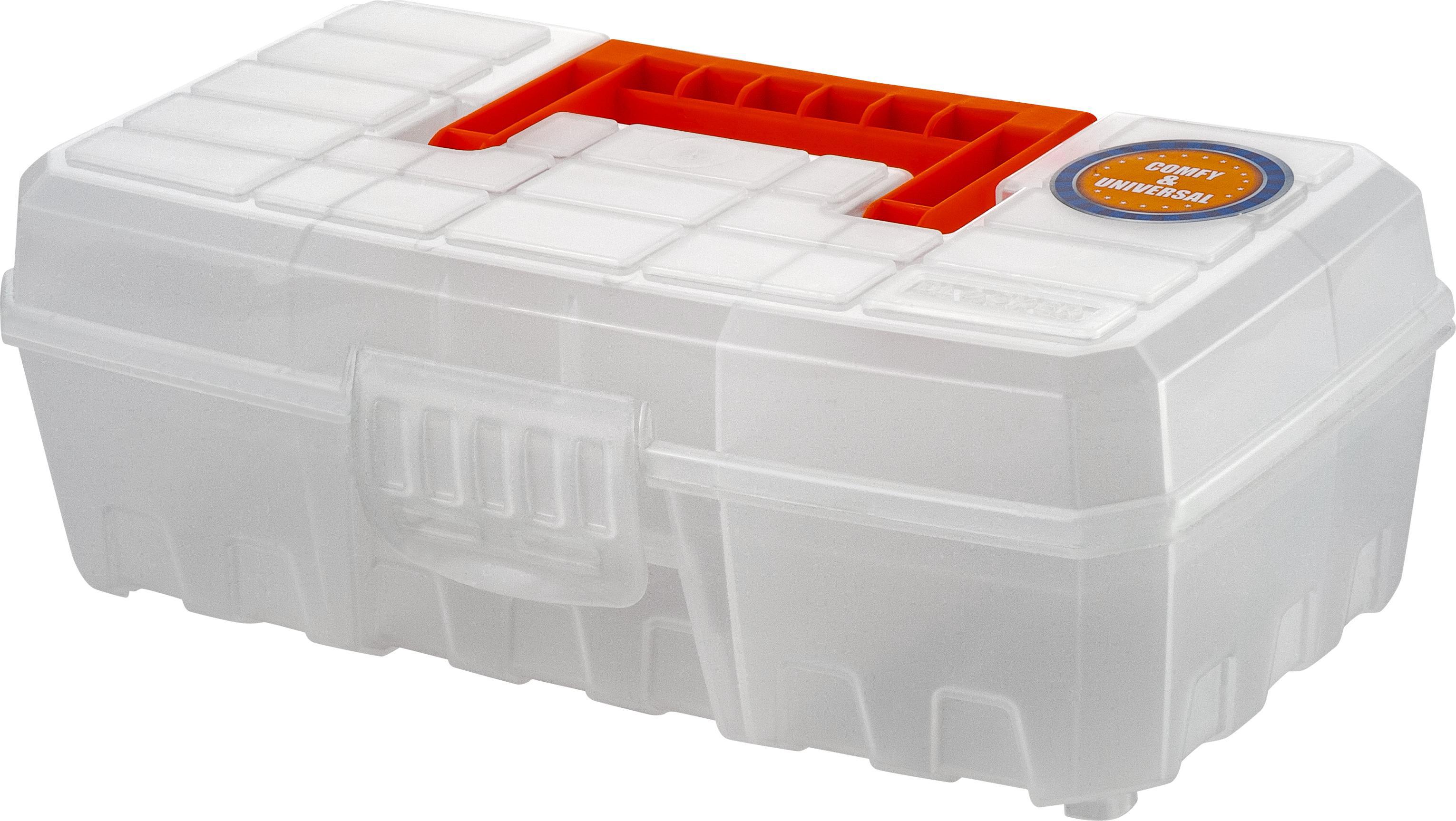 Изображение товара Органайзер для крепежа Blocker Techniker, 84x236x236 мм, прозрачный