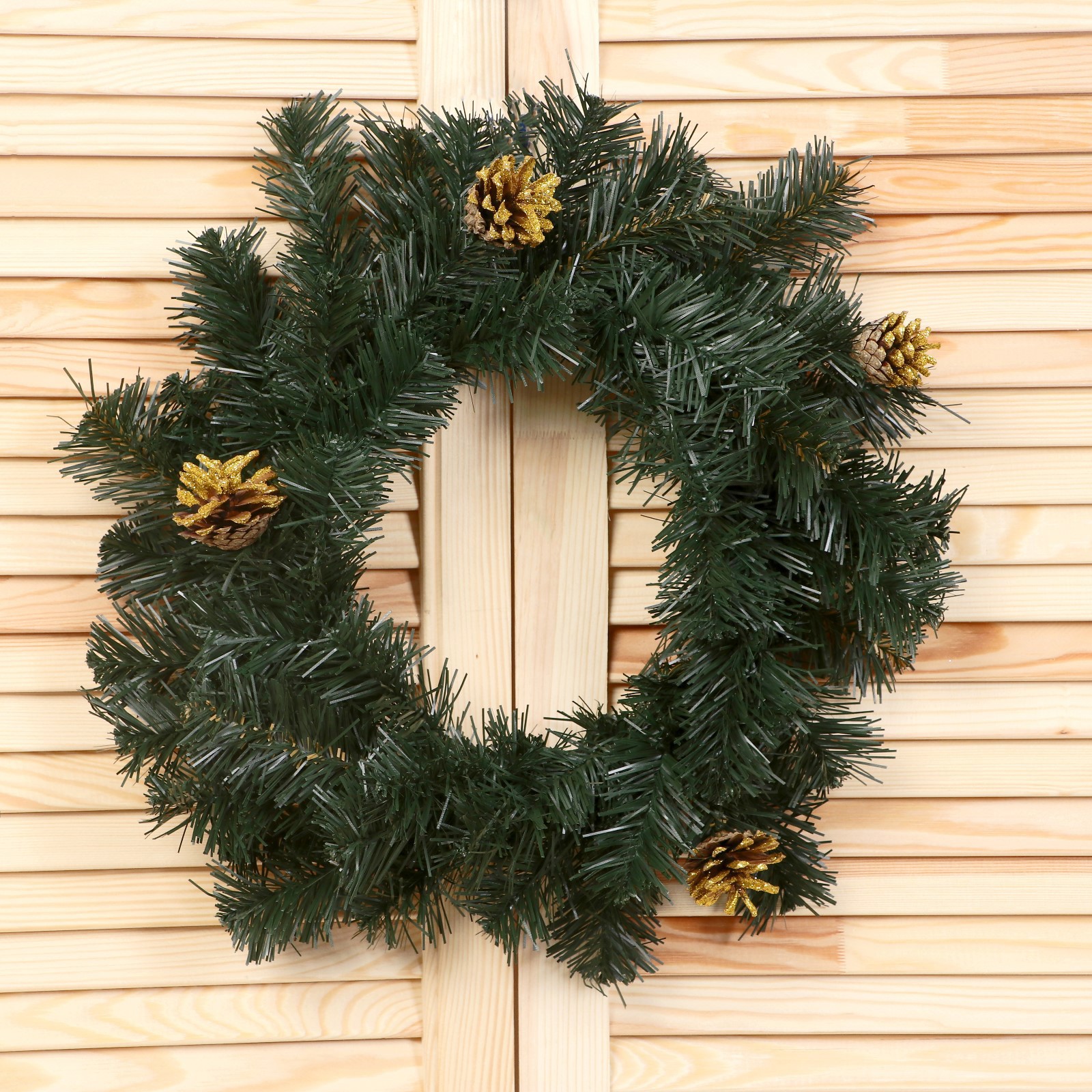 Изображение товара Рождественский венок Зимнее волшебство 7609325 ø 35 см с декором