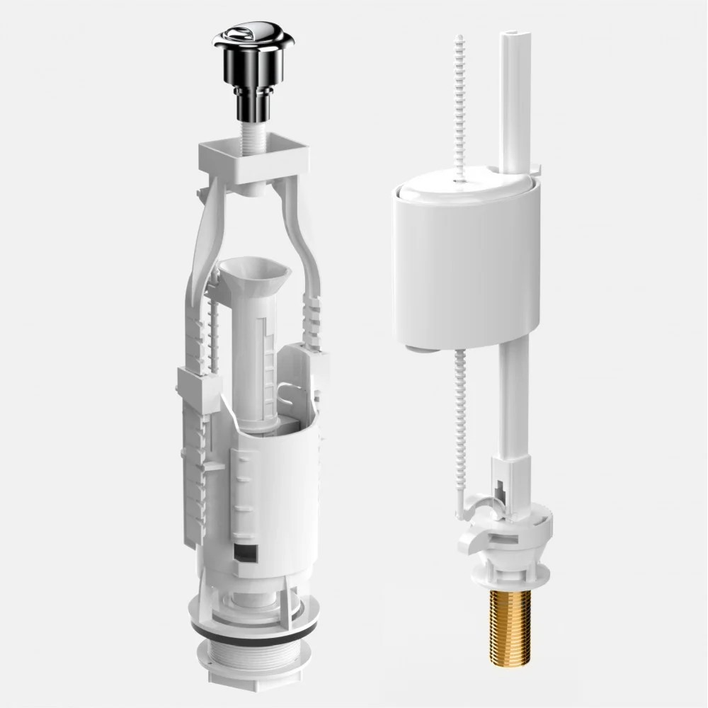 Изображение товара Комплект арматуры для бачка унитаза BERGES Eko 21.1