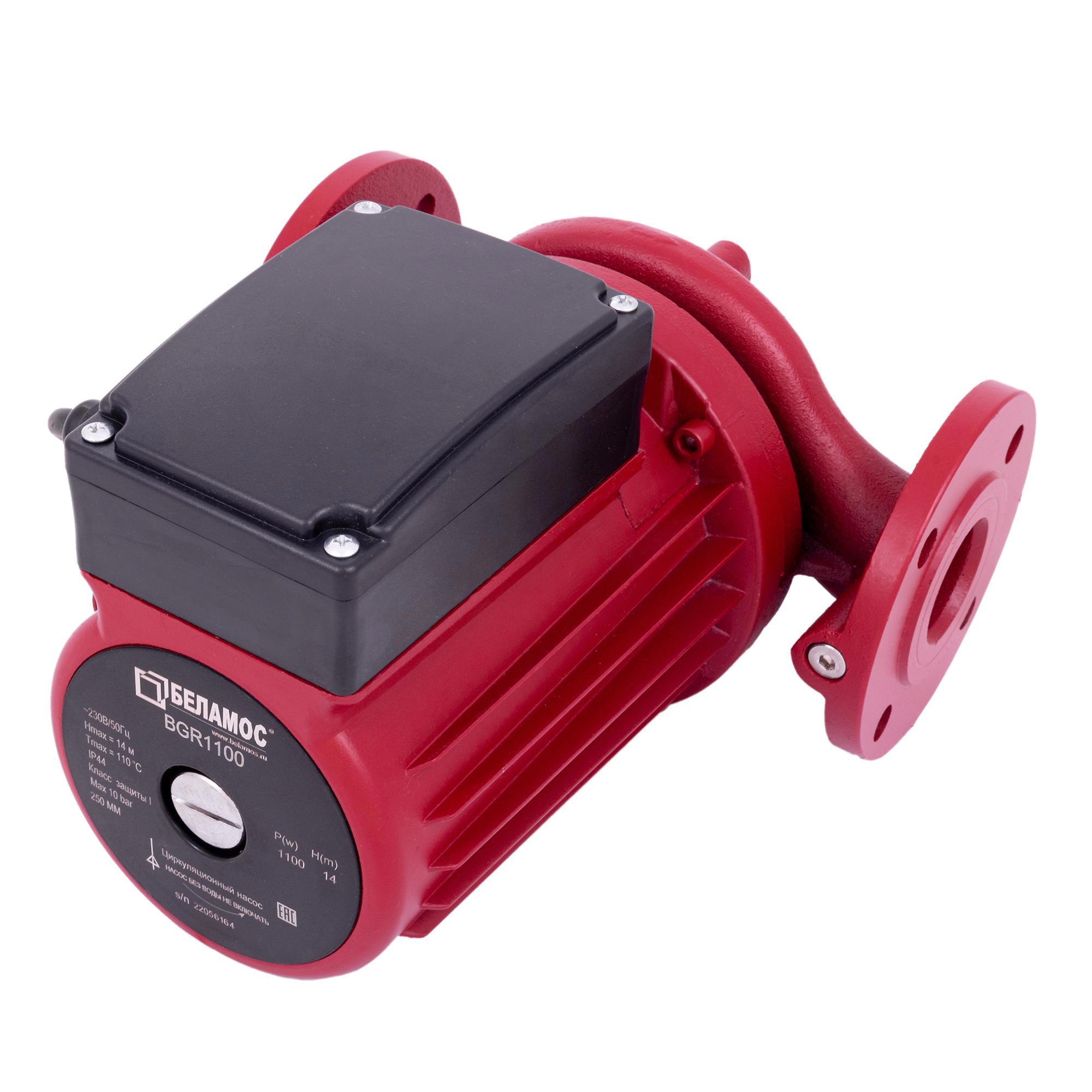 Изображение товара Насос циркуляционный Belamos BGR 1100 D50/14 мм фланцевый
