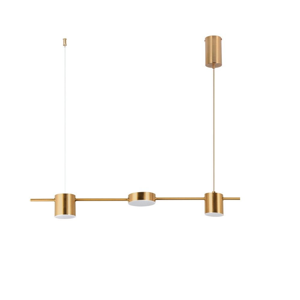 Изображение товара Подвесной светодиодный светильник APLOYT APL.017.13.18 3.3 м² бронза теплый белый свет