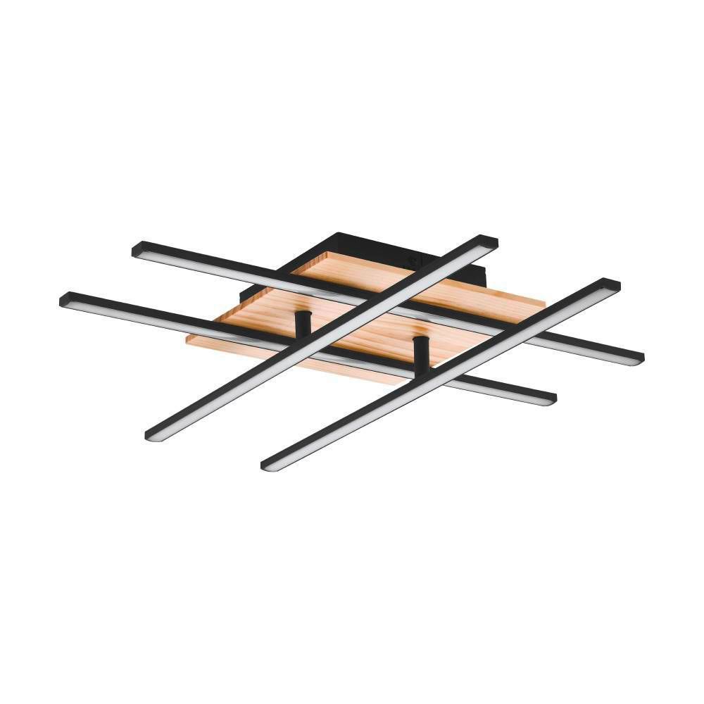 Изображение товара Настенно-потолочный светильник EGLO 99793 9 м² теплый белый металл пластик черный