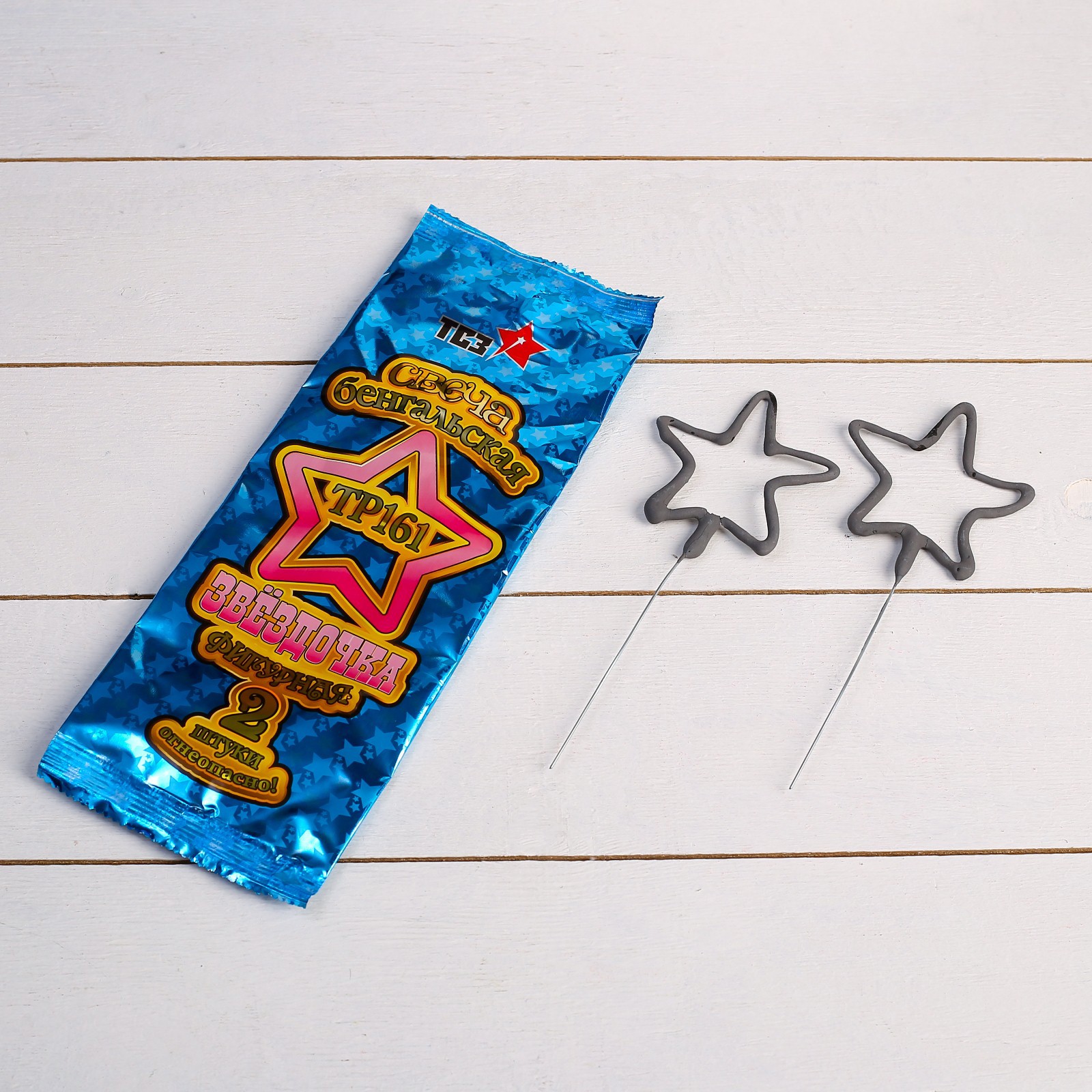 Изображение товара Хлопушки Simaland 4483416 Звёздочка 2 шт