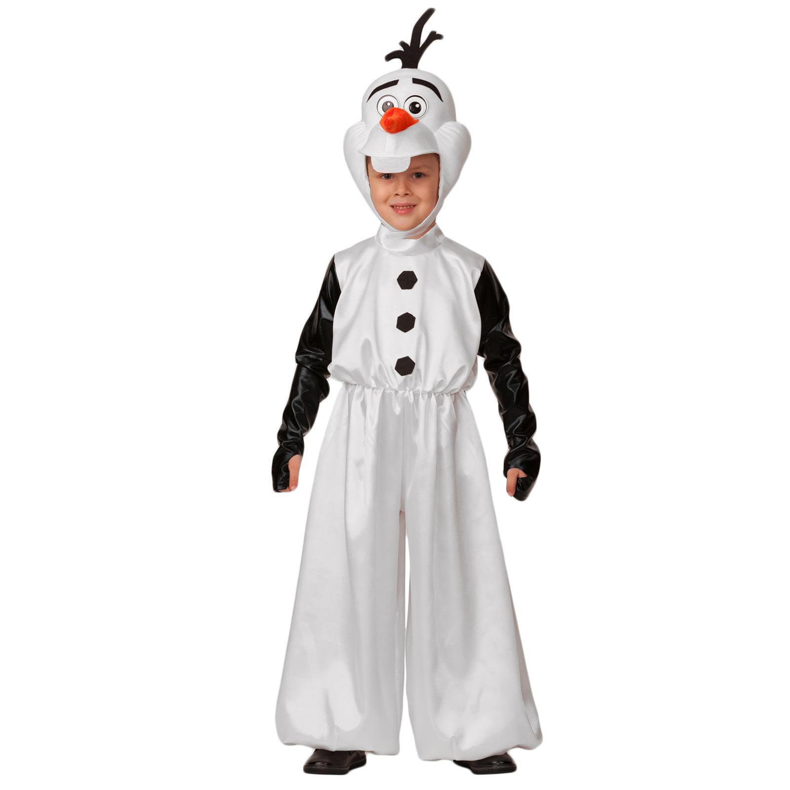 Изображение товара Детский костюм Батик 4658674 Олаф белый рост 134 см