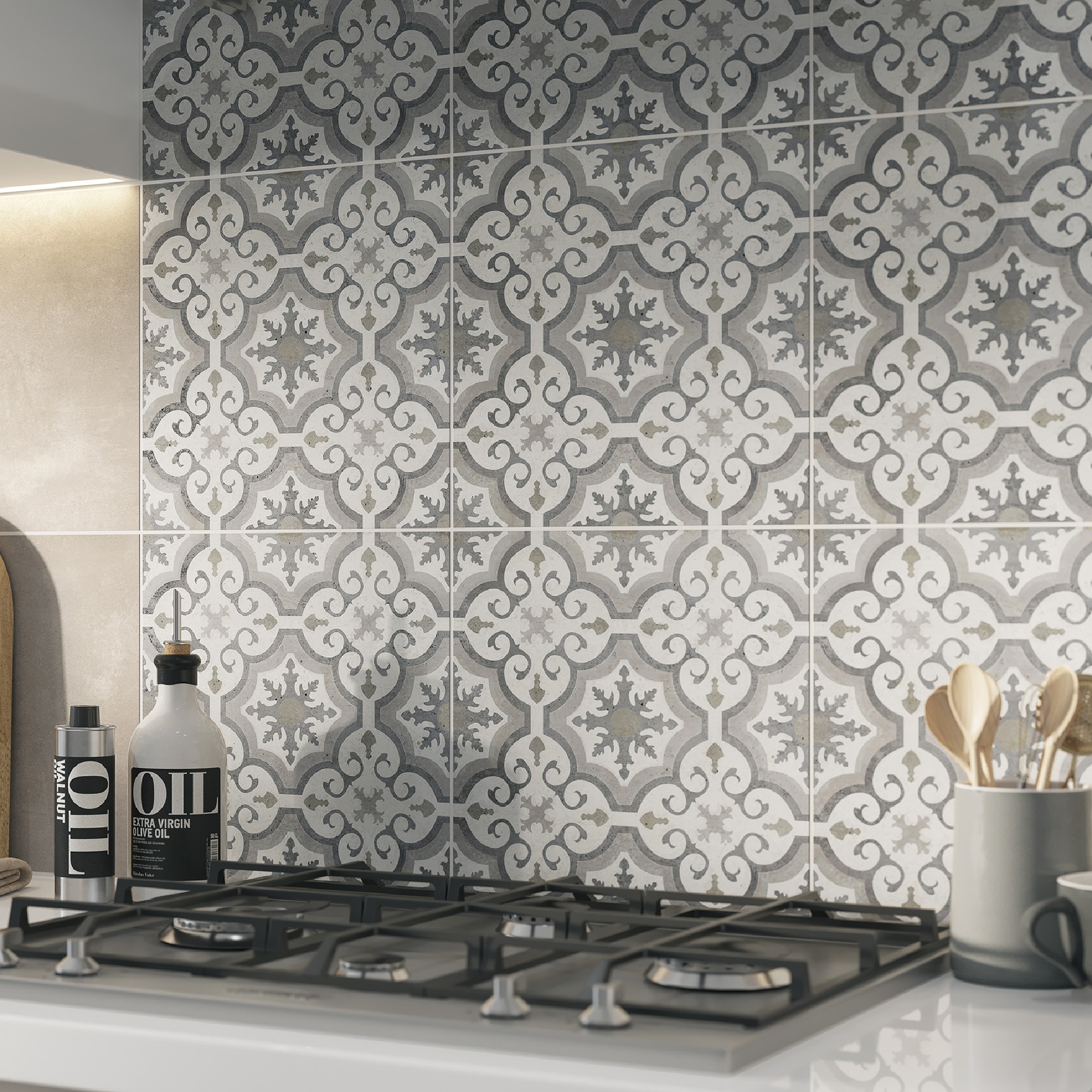 Изображение товара Керамогранит Cersanit Orsino 29.8x29.8 см серый - напольная и стеновая плитка для интерьера