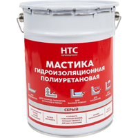 Изображение товара Мастика гидроизоляционная полиуретановая HTC 6 кг цвет серый