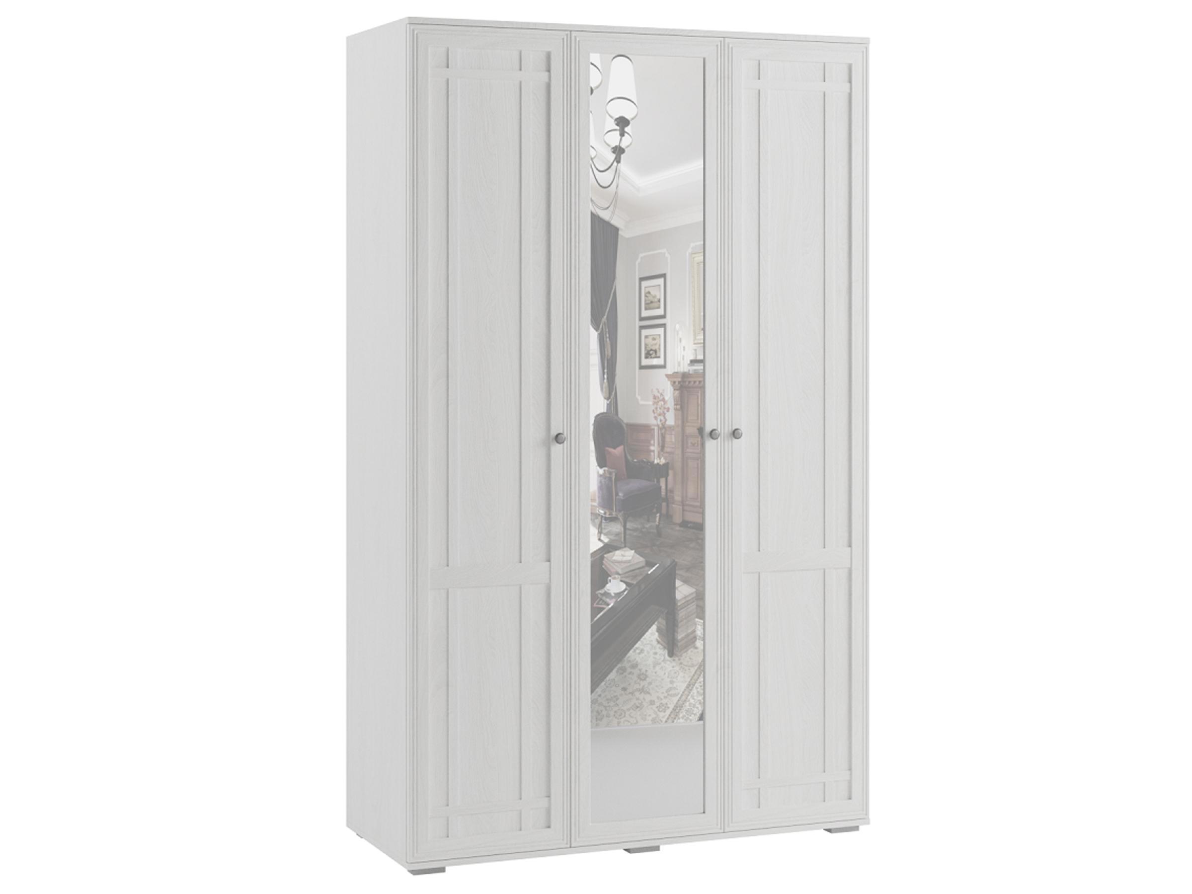 Изображение товара Шкаф Domani Ричард 135x54.9x221.2 см с зеркалом и классическим дизайном