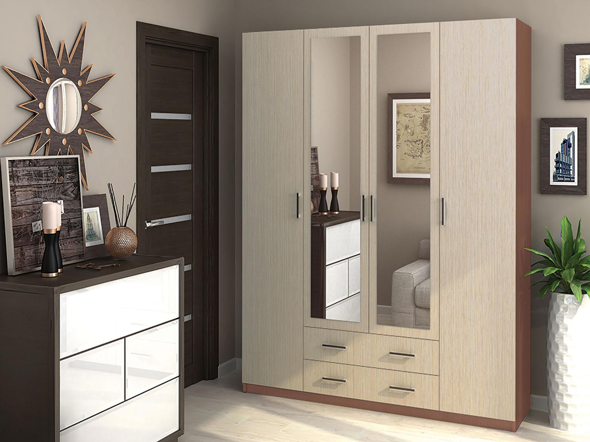 Изображение товара Шкаф распашной Стендмебель 160x220x50 см ясень шимо ЛДСП Россия