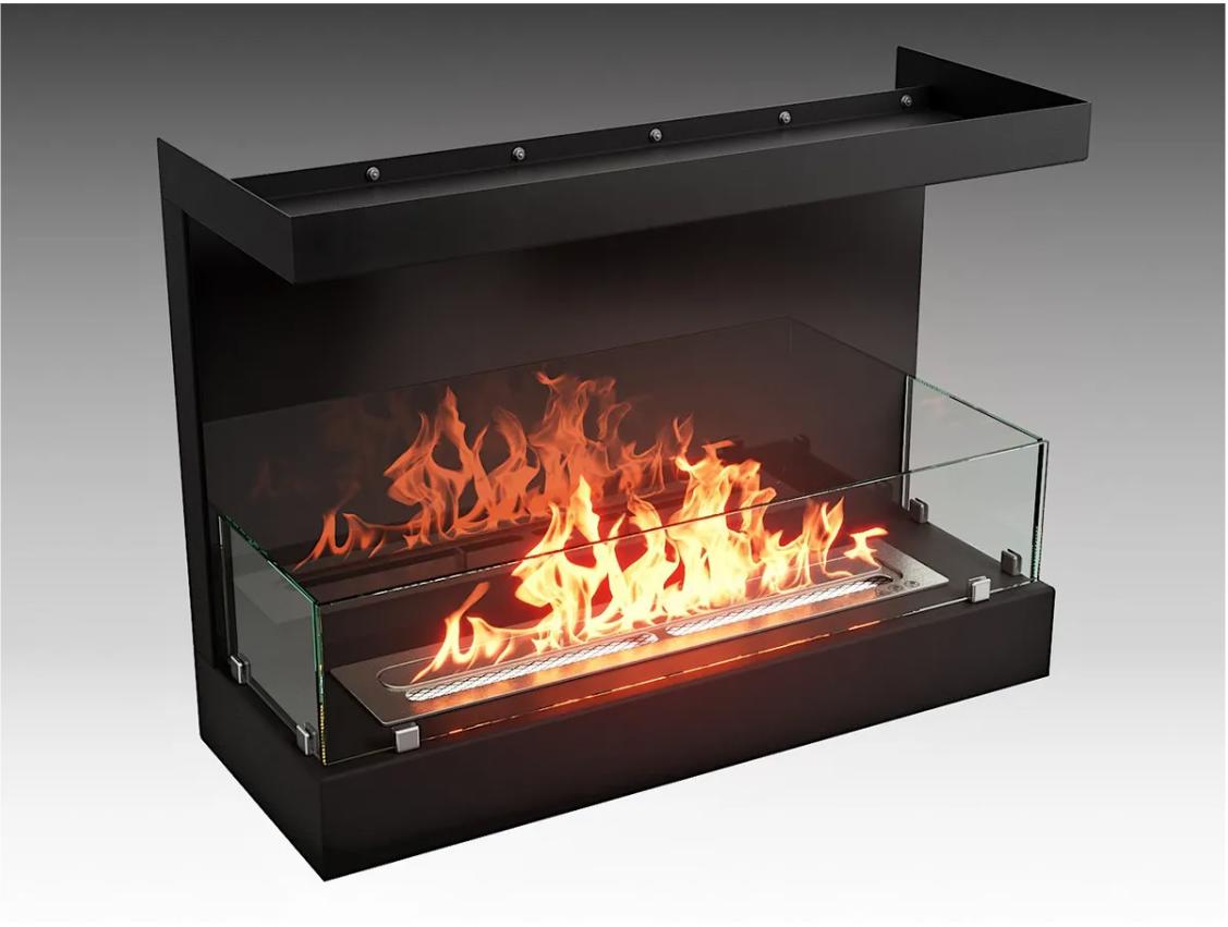 Изображение товара Биокамин встраиваемый фронтальный Lux Fire 640S для уютного пространства