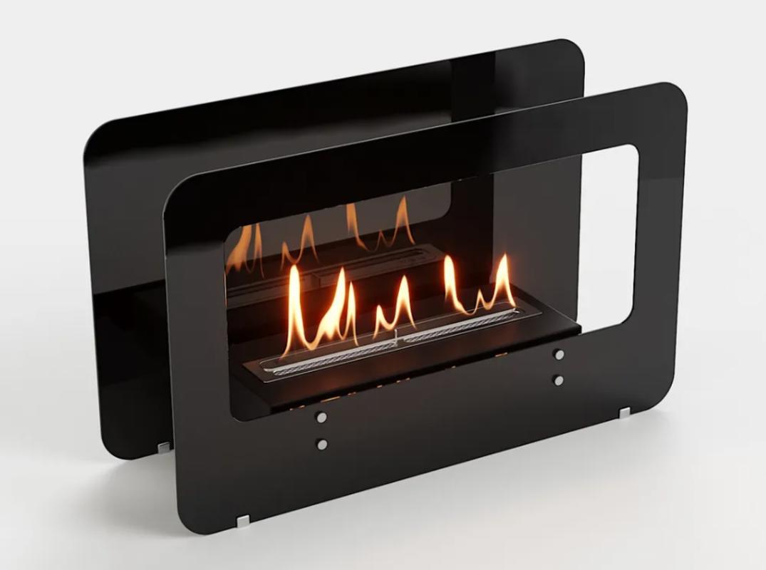 Изображение товара Биокамин напольный Lux Fire Галактика черный стильный интерьерный камин