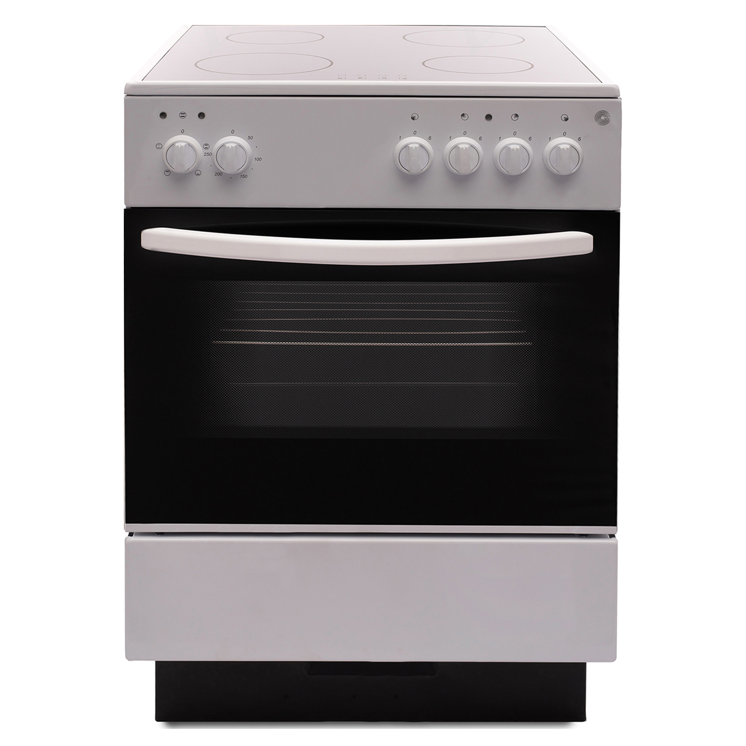 Изображение товара Электроплита Rika 6162W 60x85x60 см белая с духовкой и ящиком