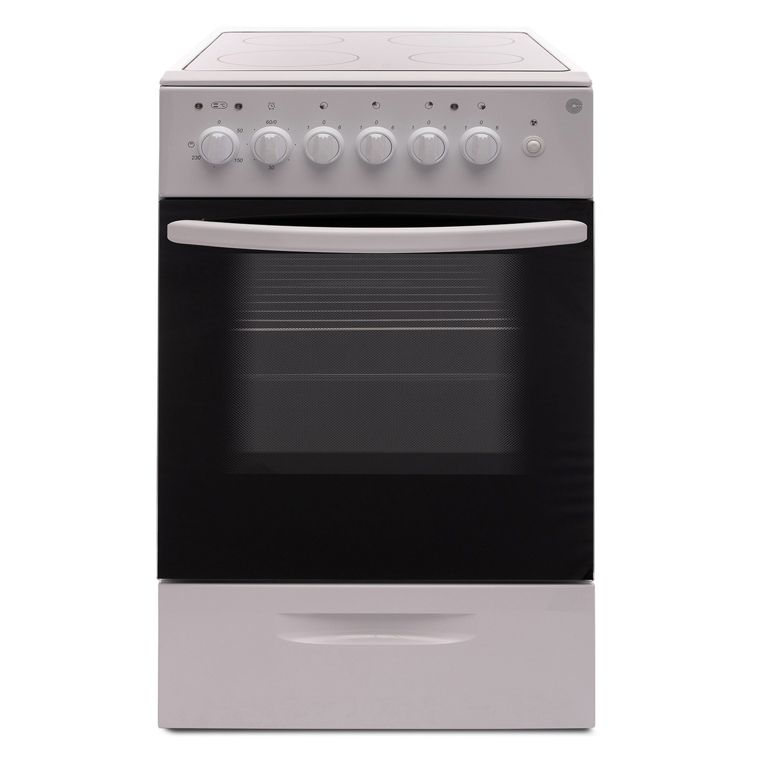 Изображение товара Электроплита Rika 5161W 50x85x60 см белый электропечь с духовкой и двумя режимами